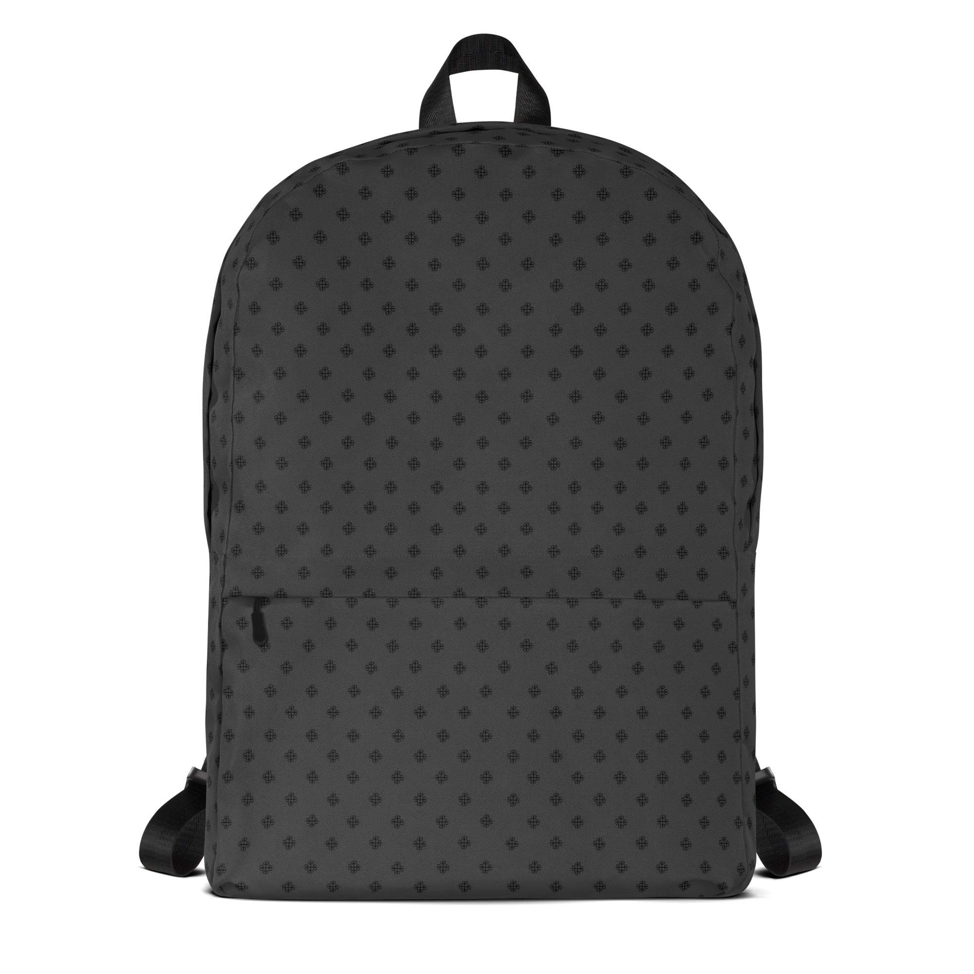 Backpack with clover logo