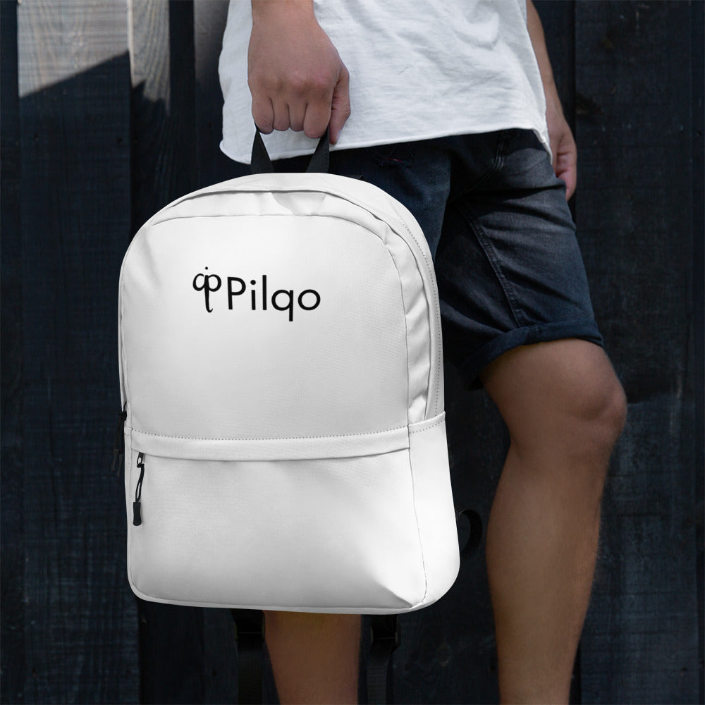 Backpack with logo