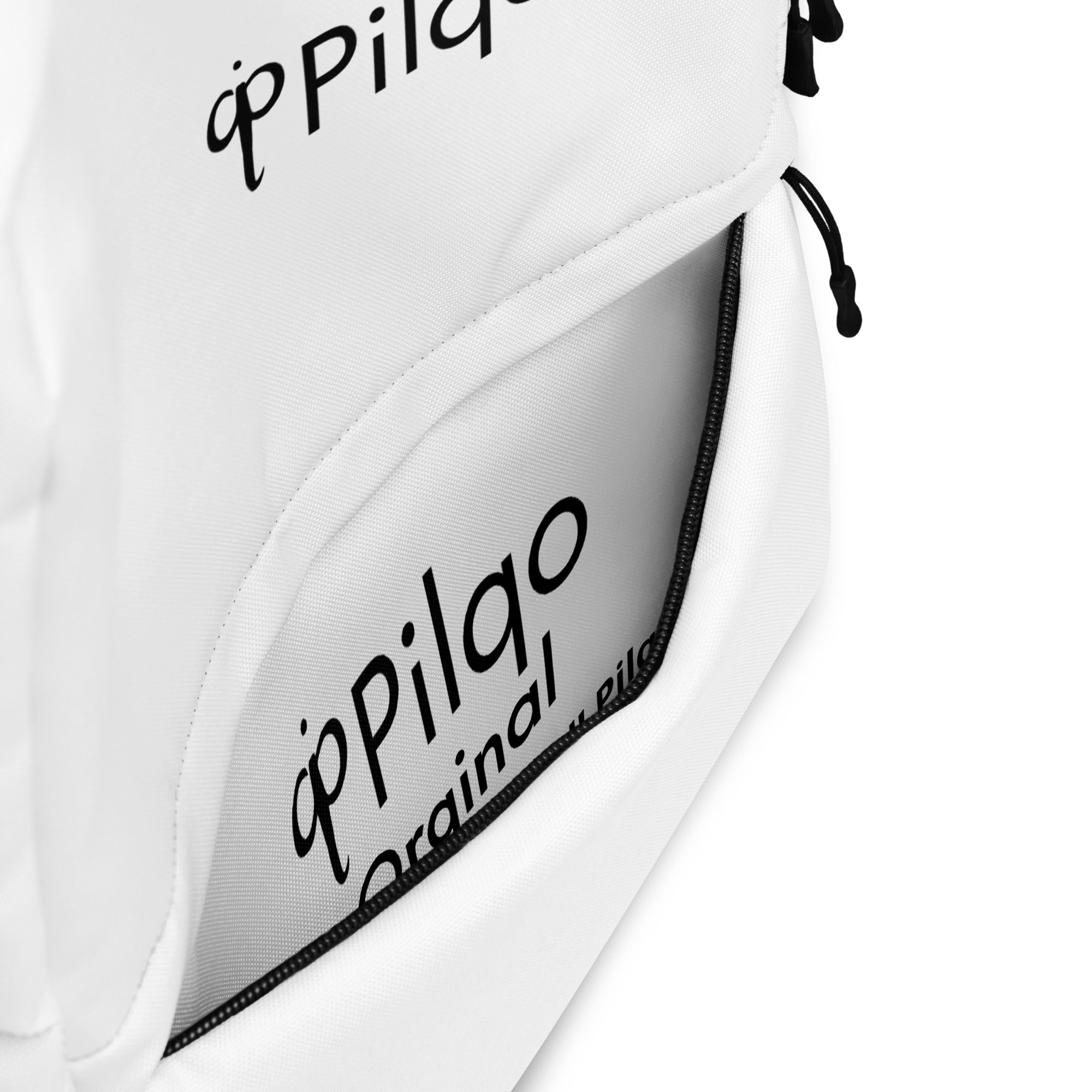 Backpack with logo