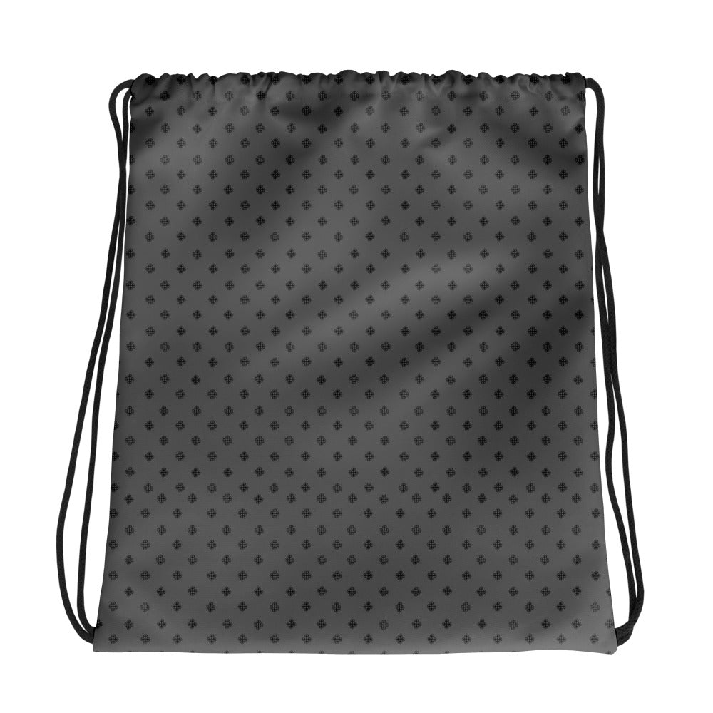 Bag with a clover logo