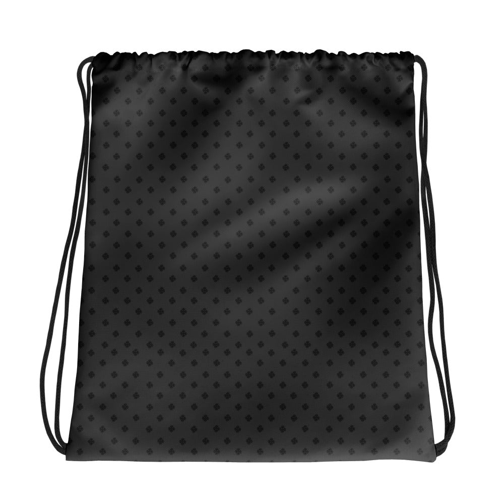 Bag with a clover logo