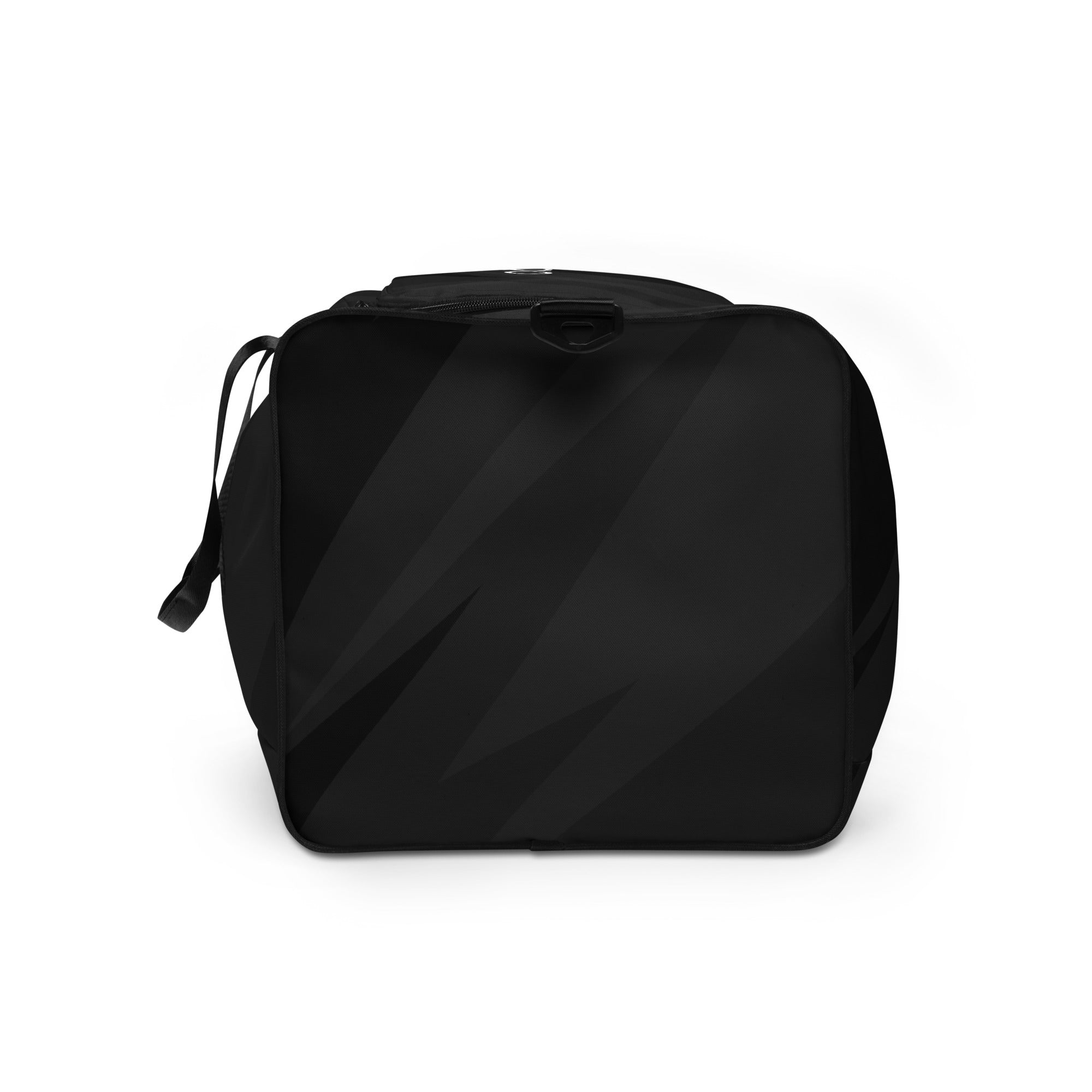 Duffle bag with logo and print