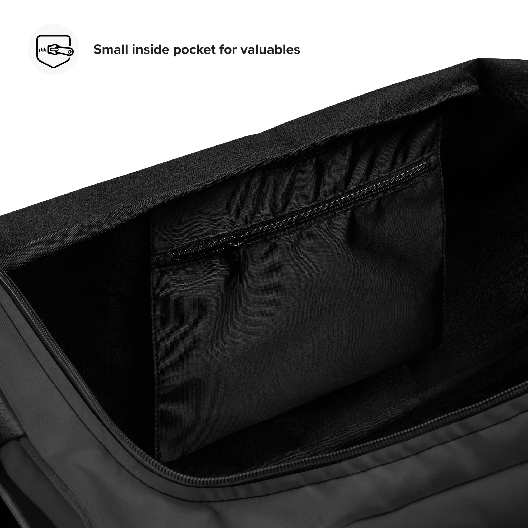 Duffle bag with logo