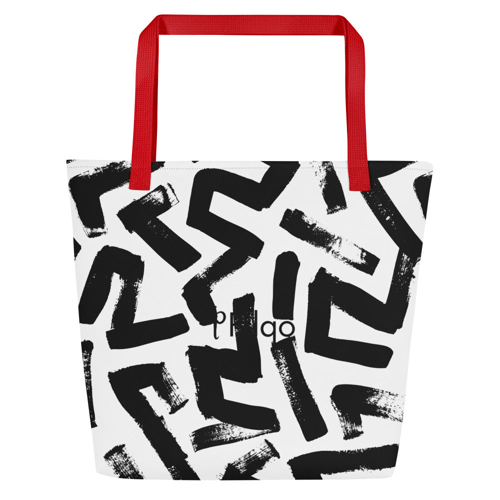 Large Tote Bag with logo