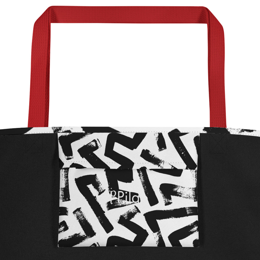 Large Tote Bag with logo