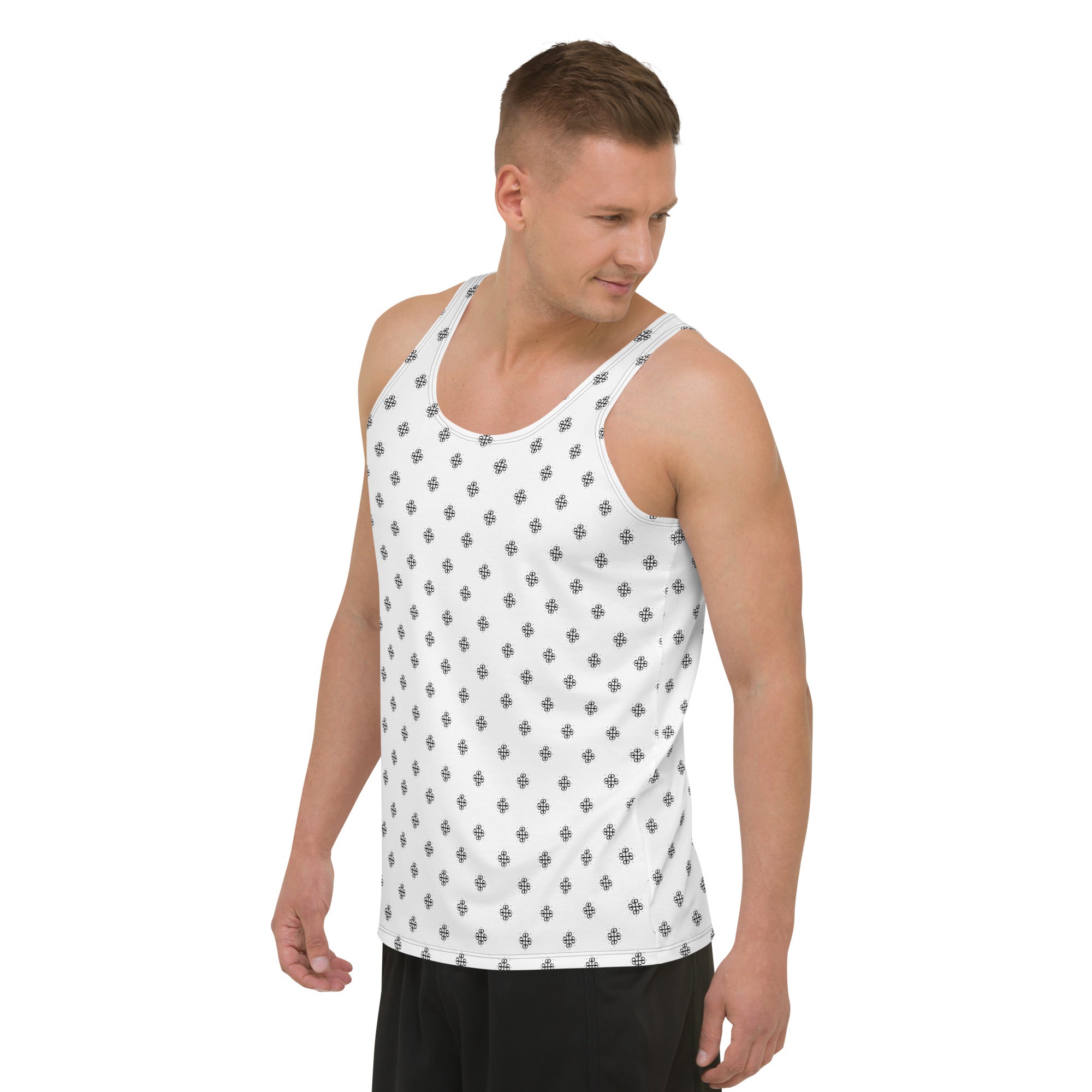 Unisex Tank Top mit Kleeblatt-Logo