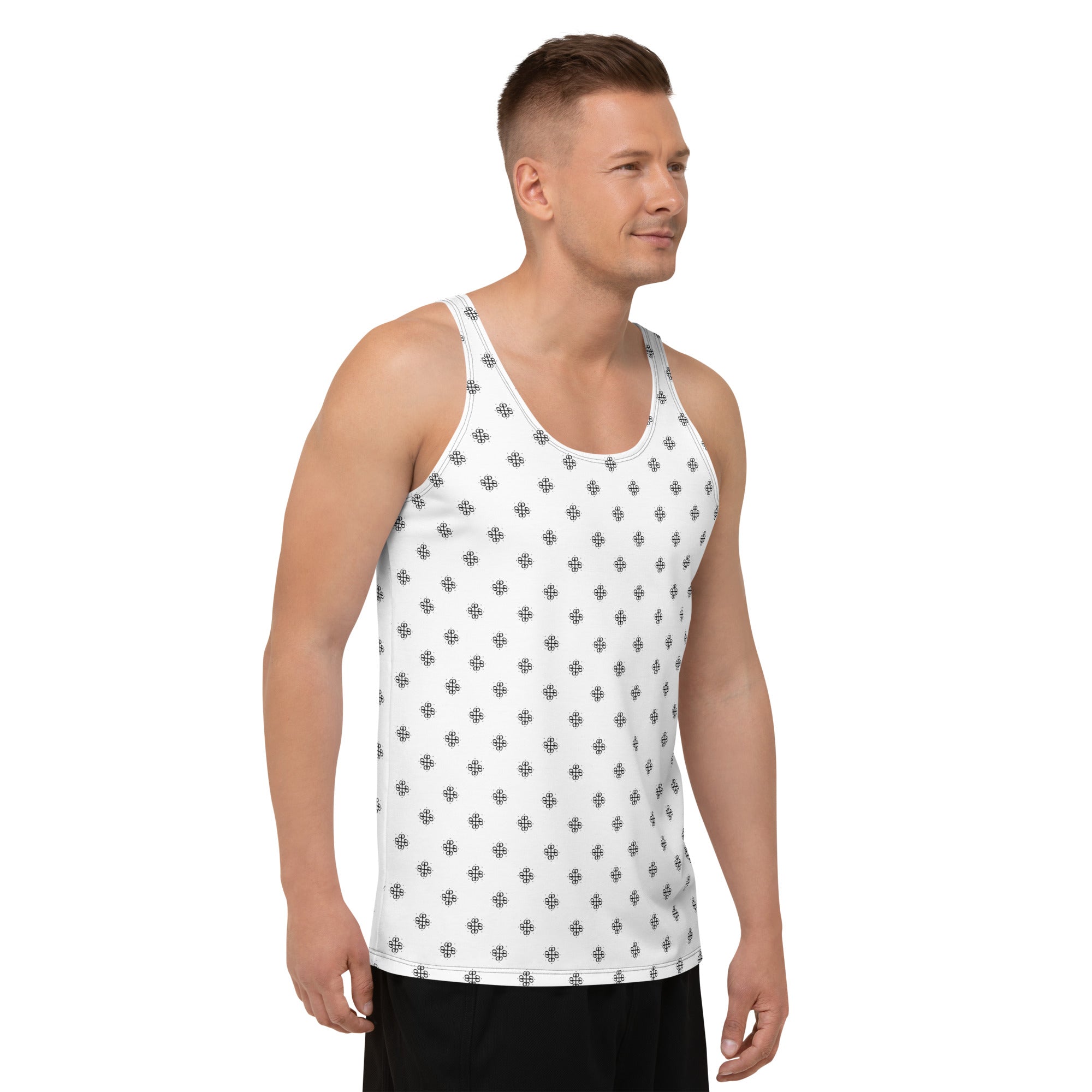 Unisex Tank Top mit Kleeblatt-Logo