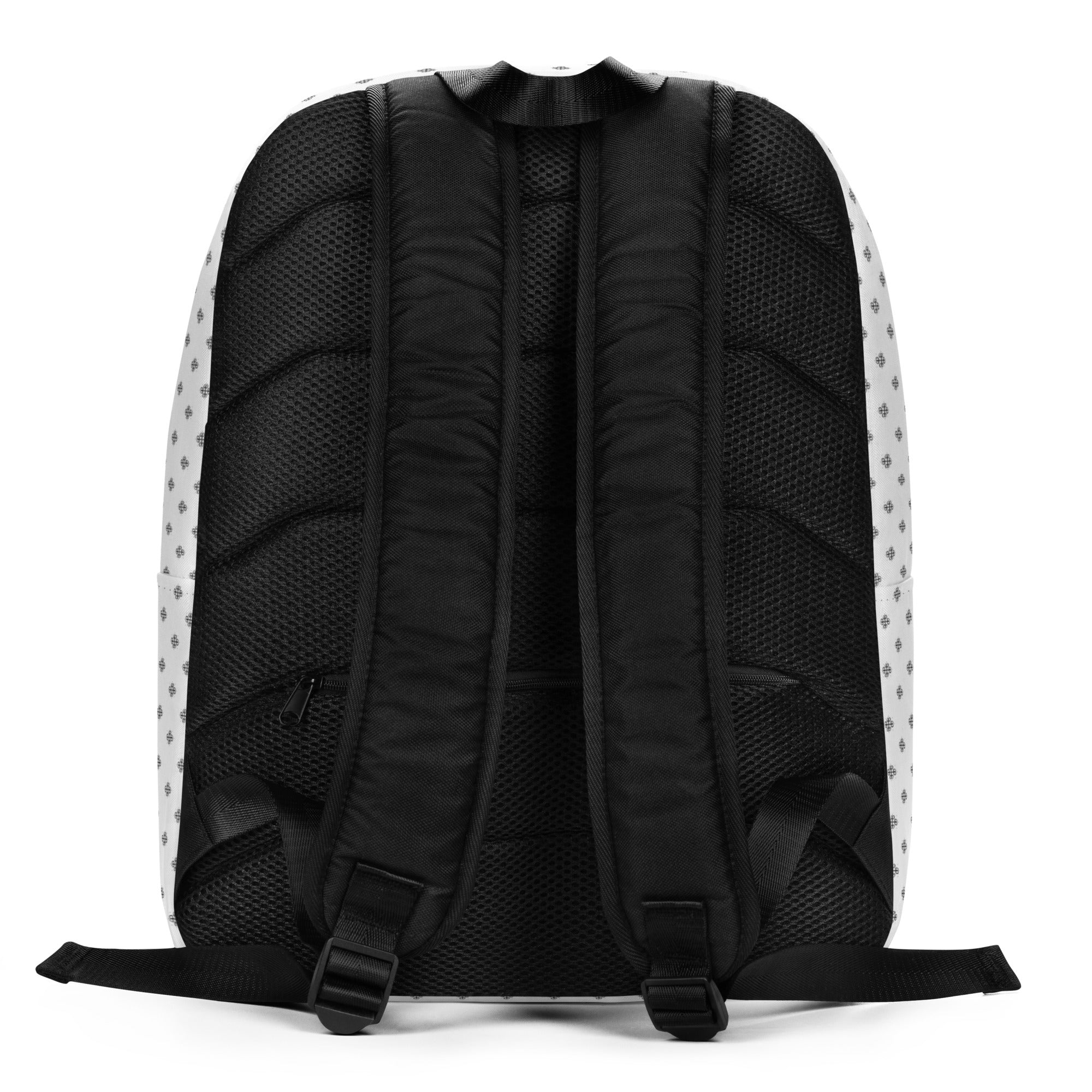 Minimalistischer Rucksack mit Kleeblatt-Logo