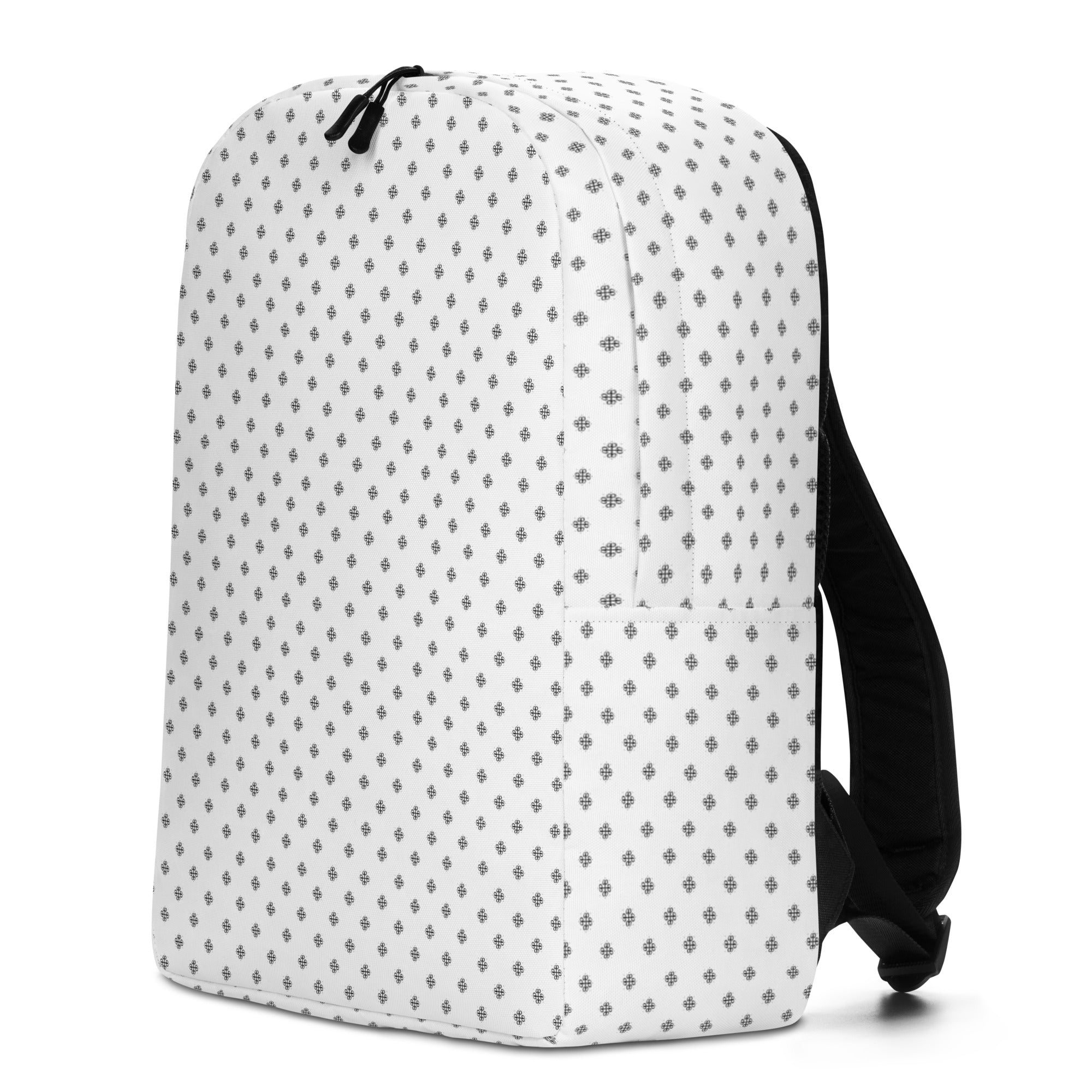 Minimalistischer Rucksack mit Kleeblatt-Logo