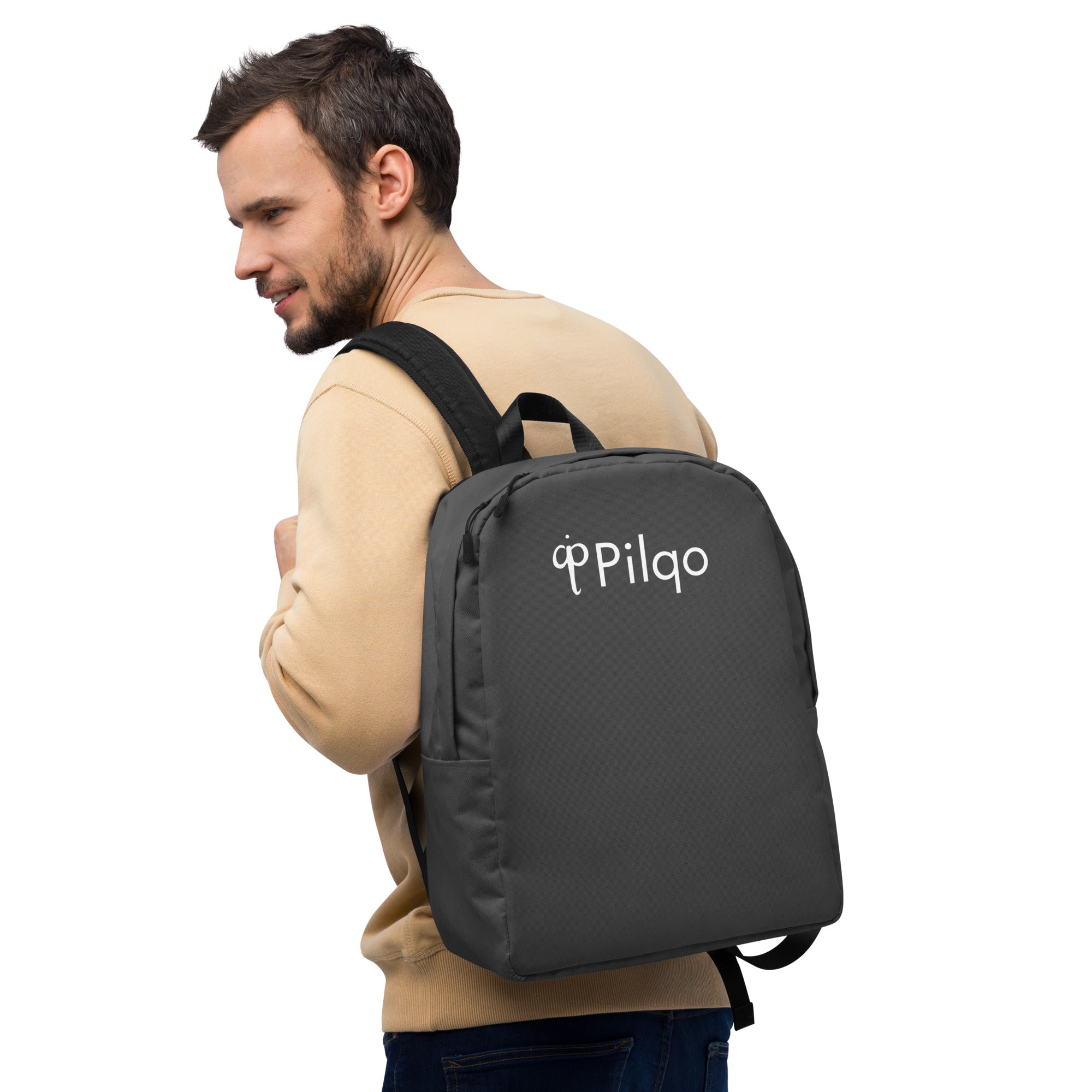 Minimalist Backpack with logo