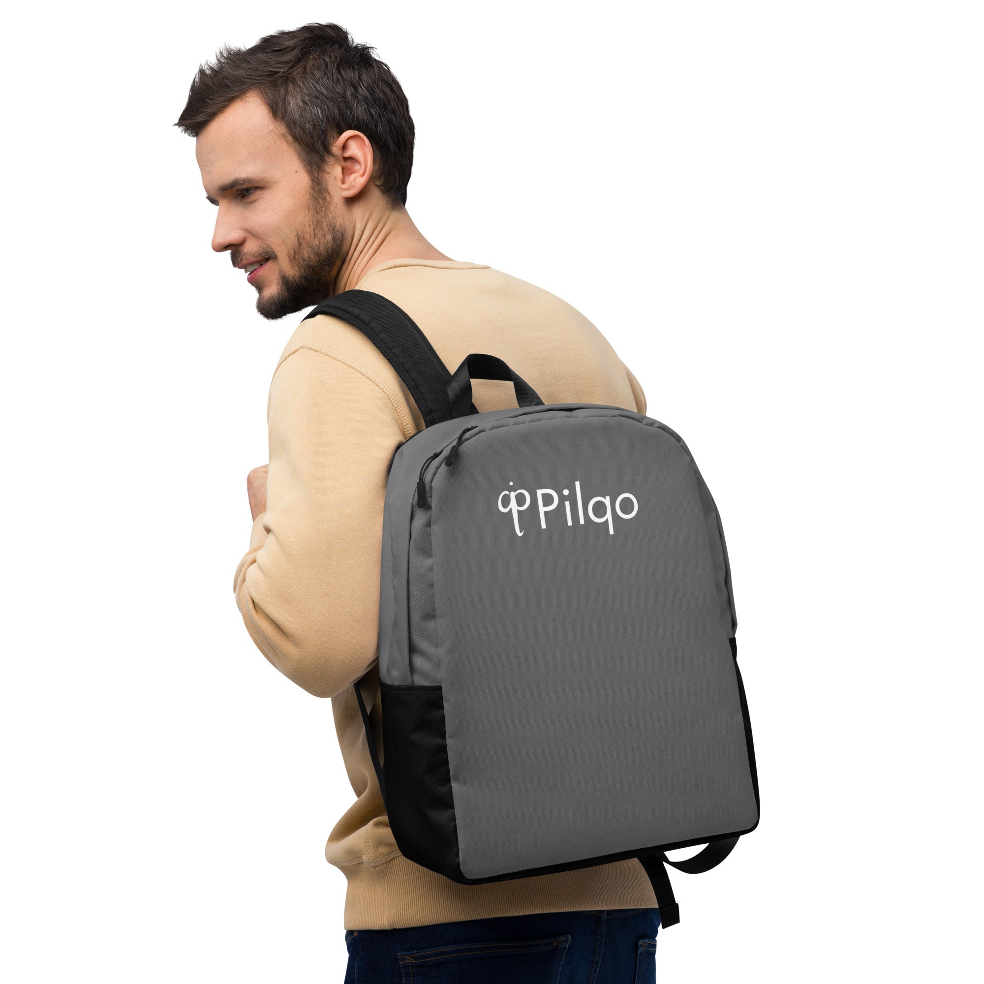 Minimalist Backpack with logo