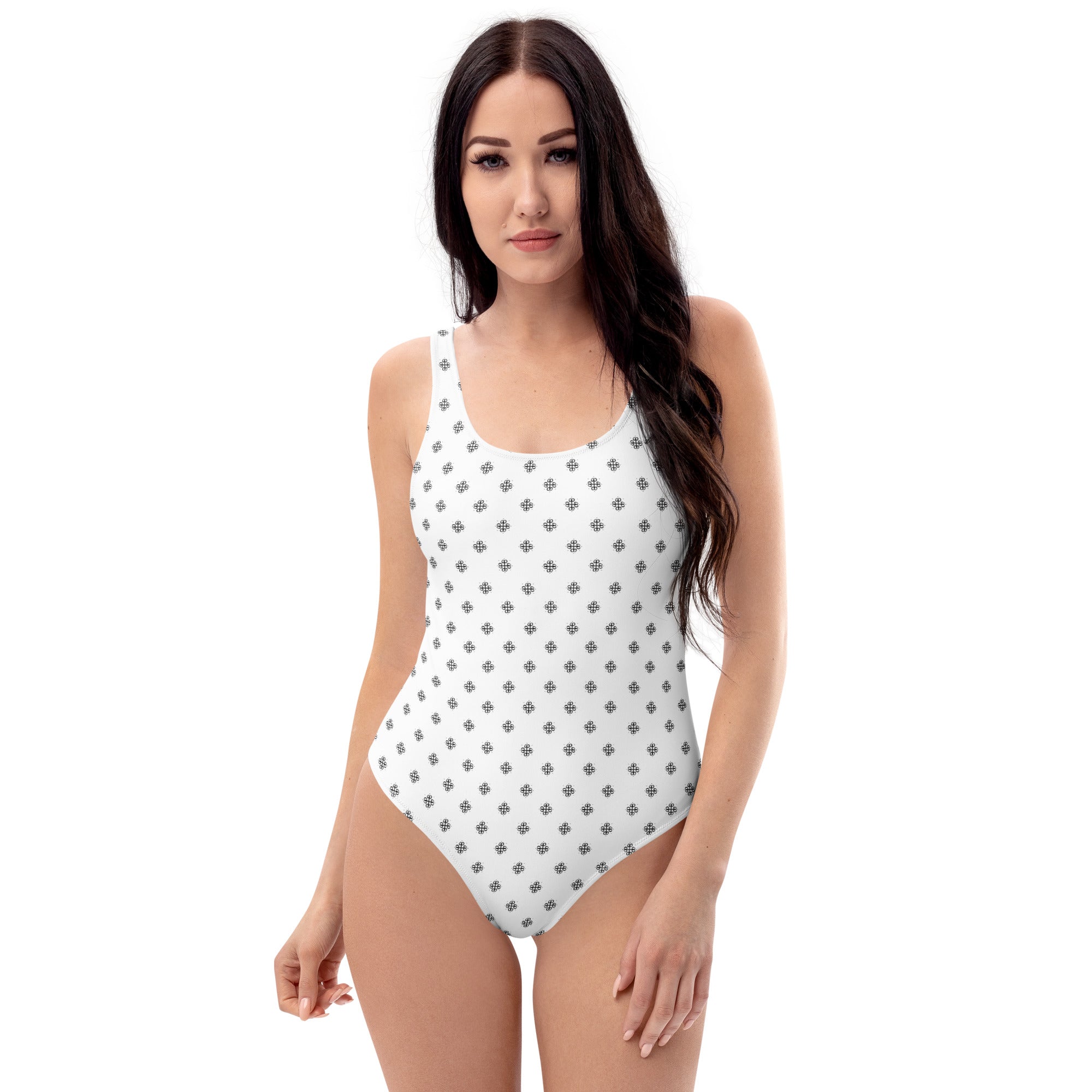 Blanc Éthéré One-Piece Bikini model Lurea