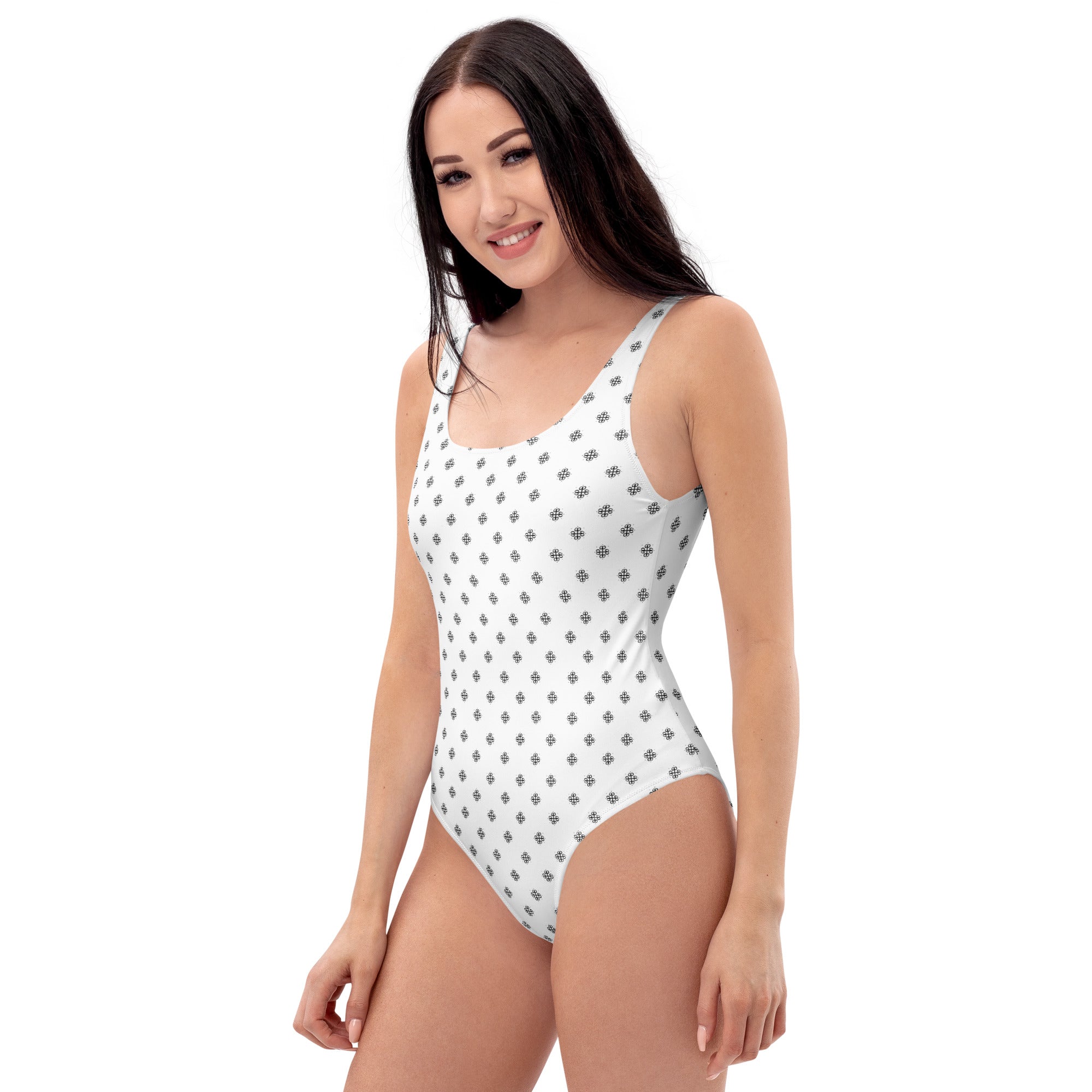 Blanc Éthéré One-Piece Bikini model Lurea