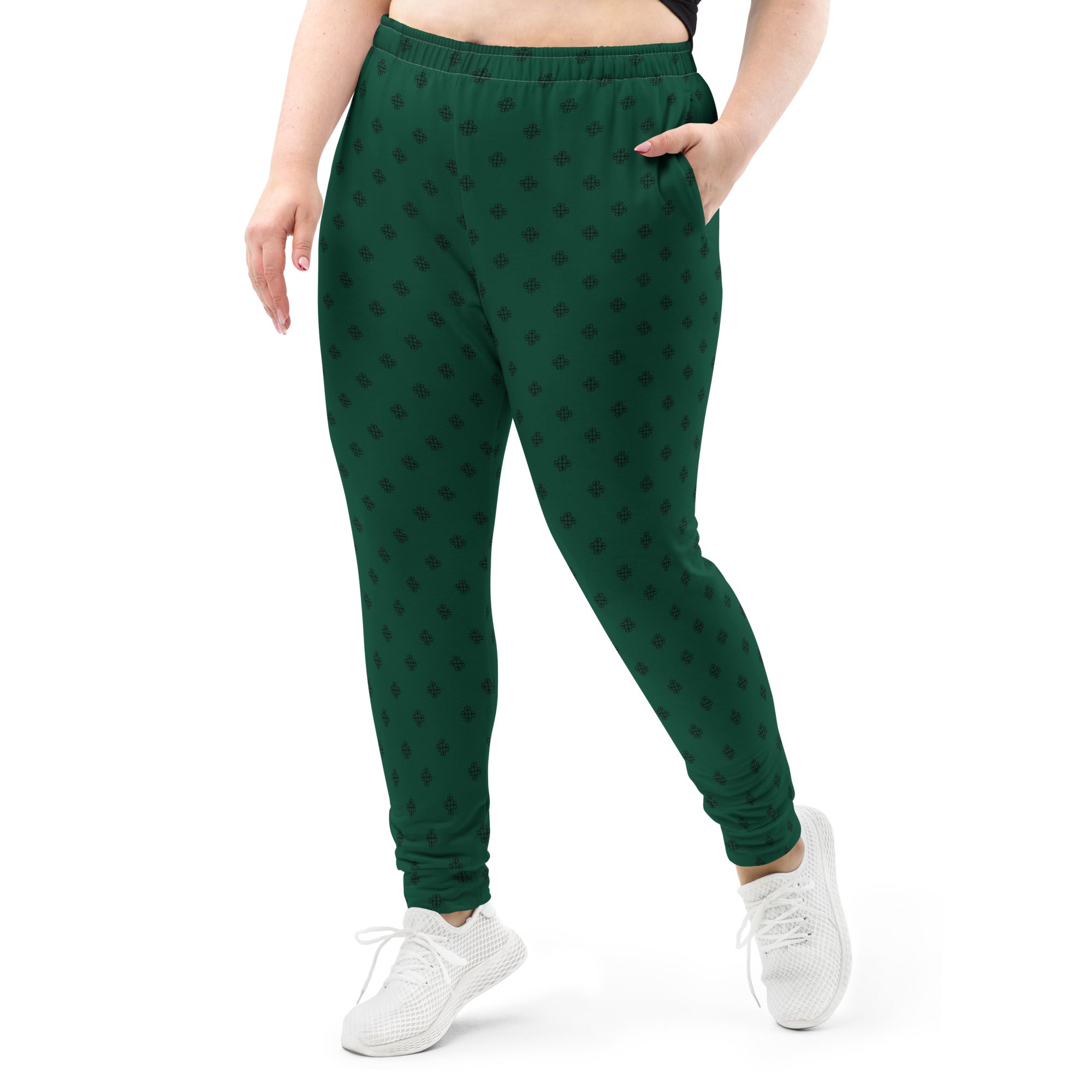 Women's Joggers with clover logo