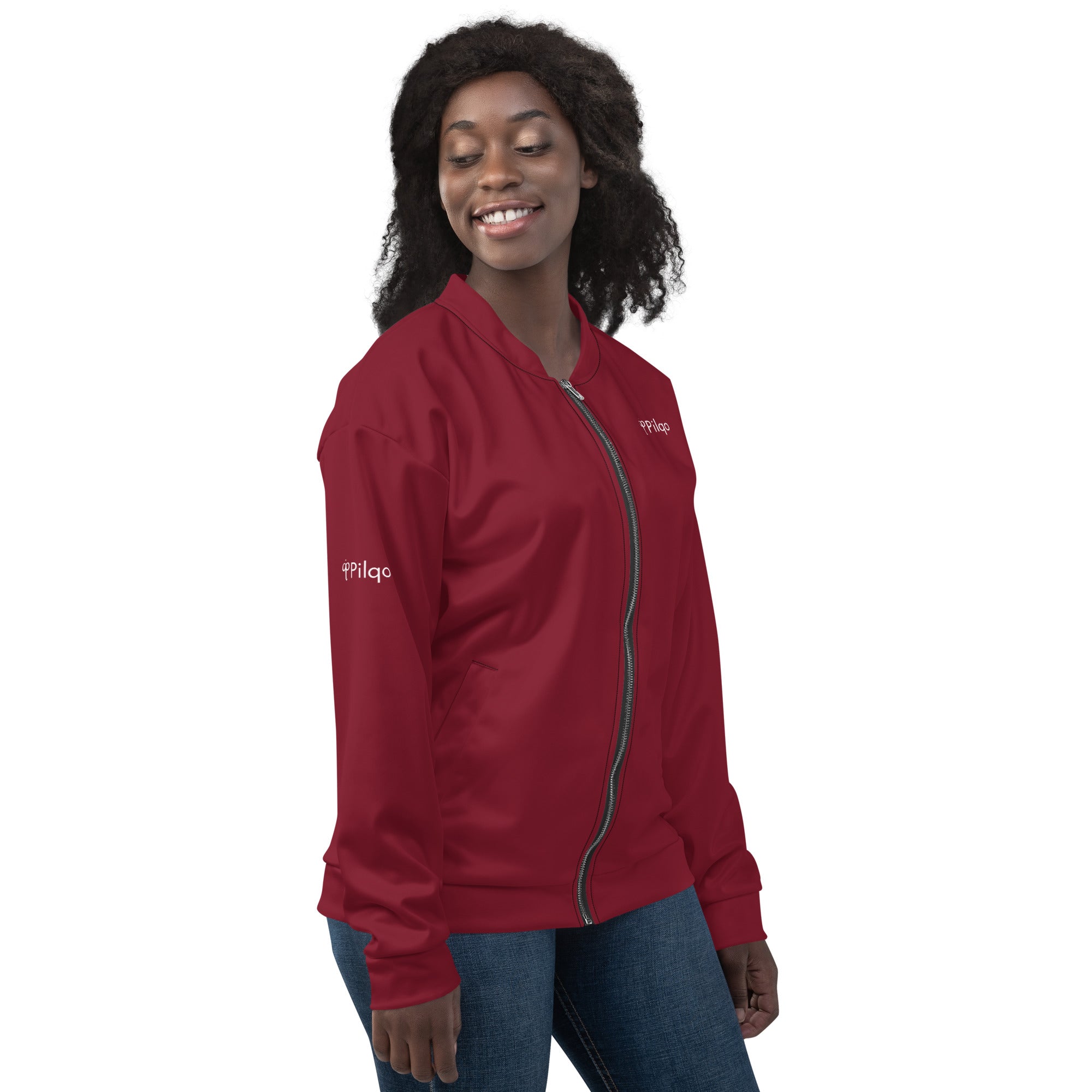 Unisex-Bomberjacke mit Logo