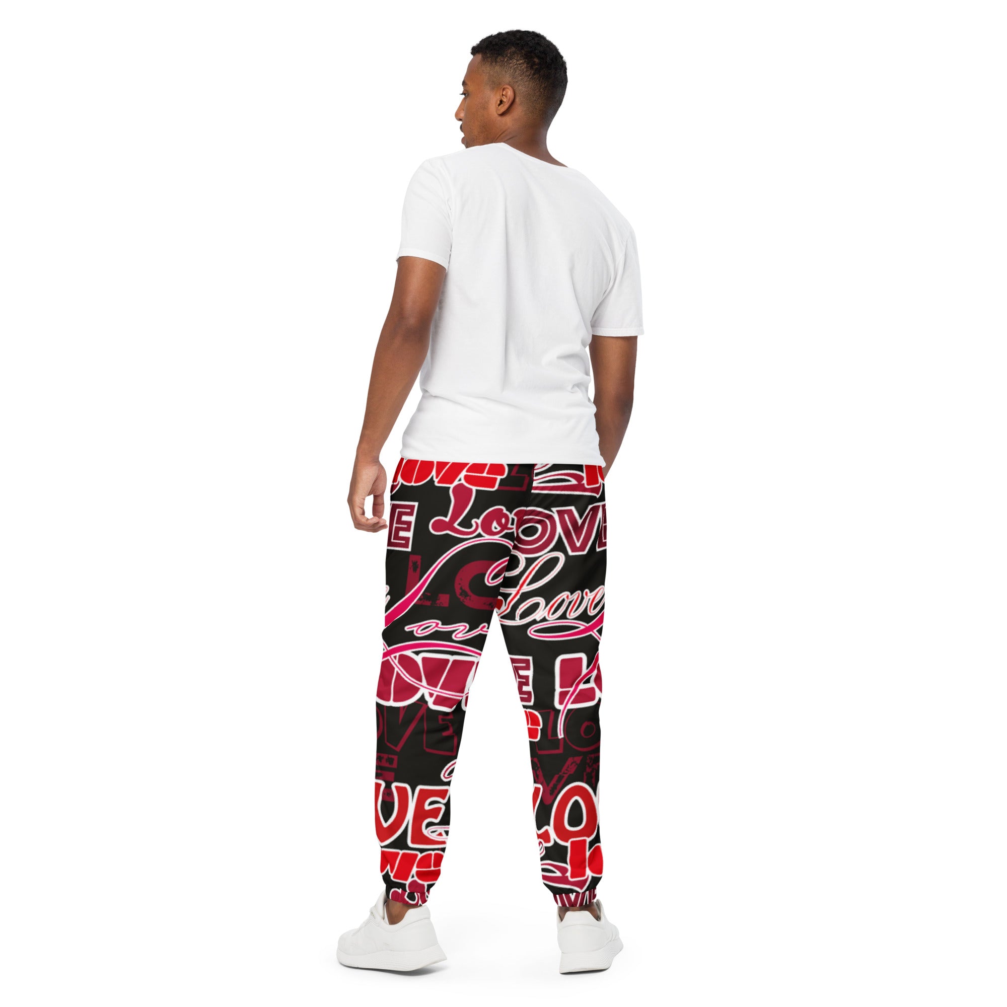 All-over print Track pants