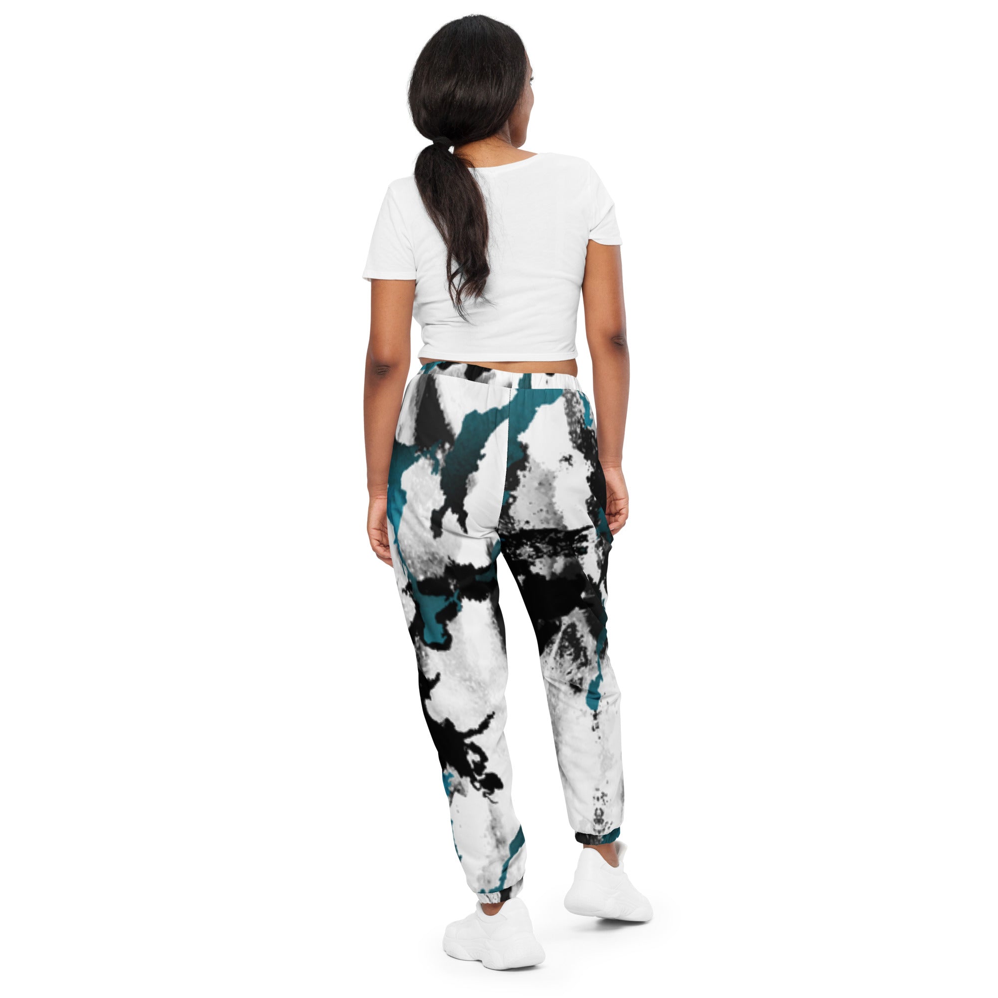 All-over print Track pants