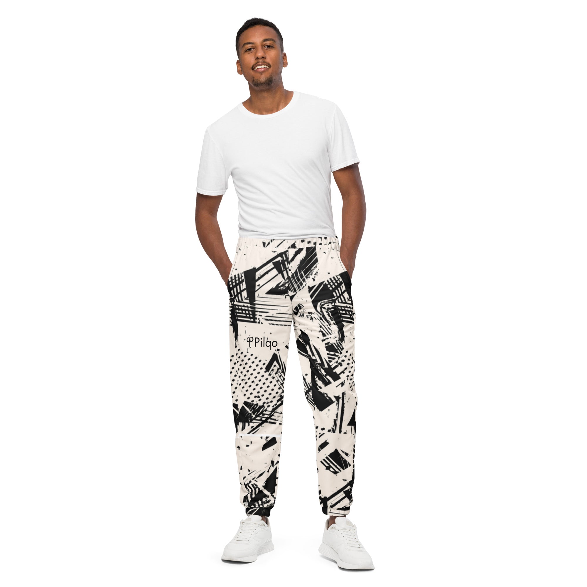 All-over print Track pants