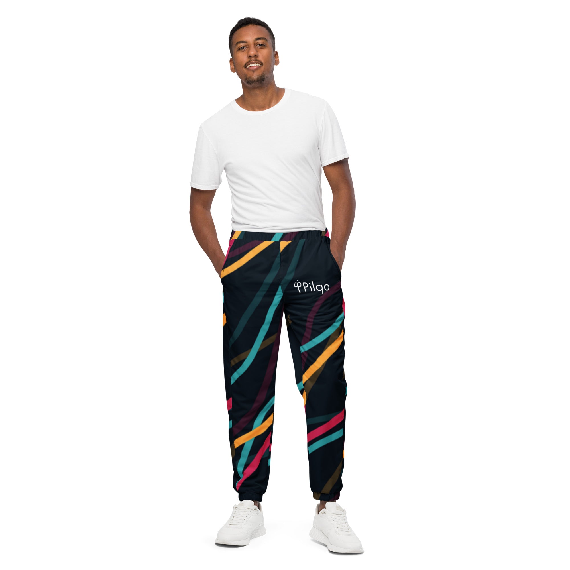 All-over print Track pants