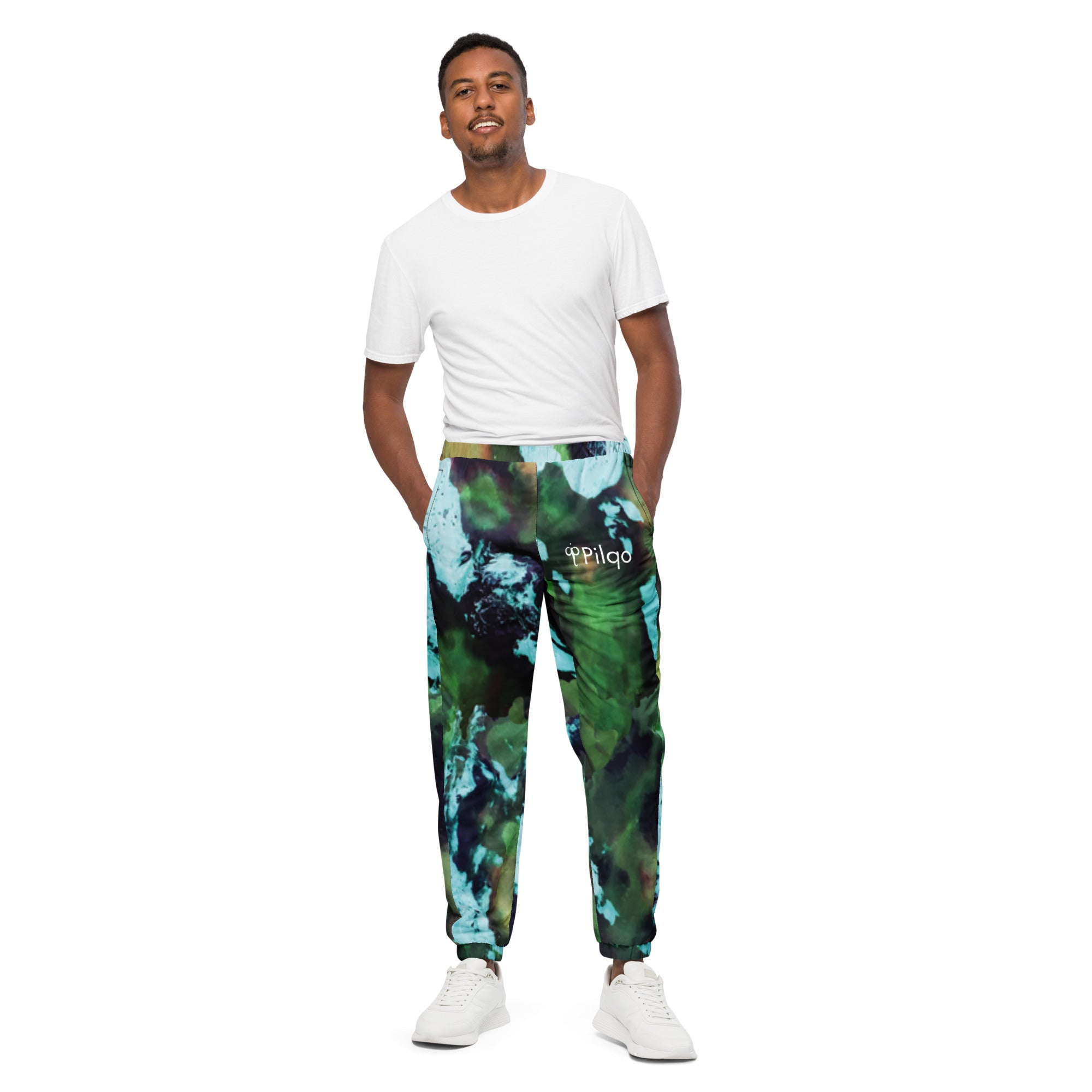 All-over print Track pants