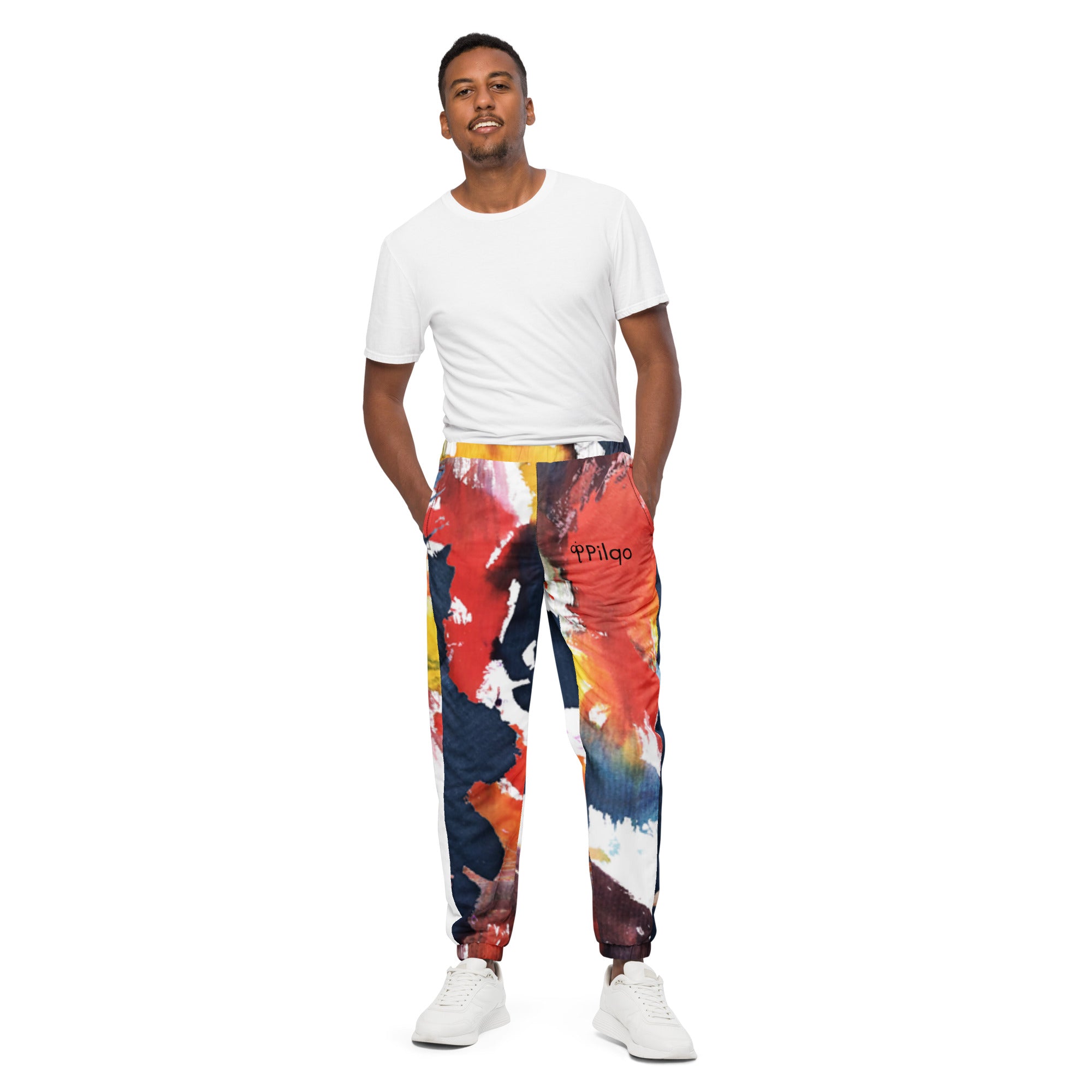 All-over print Track pants