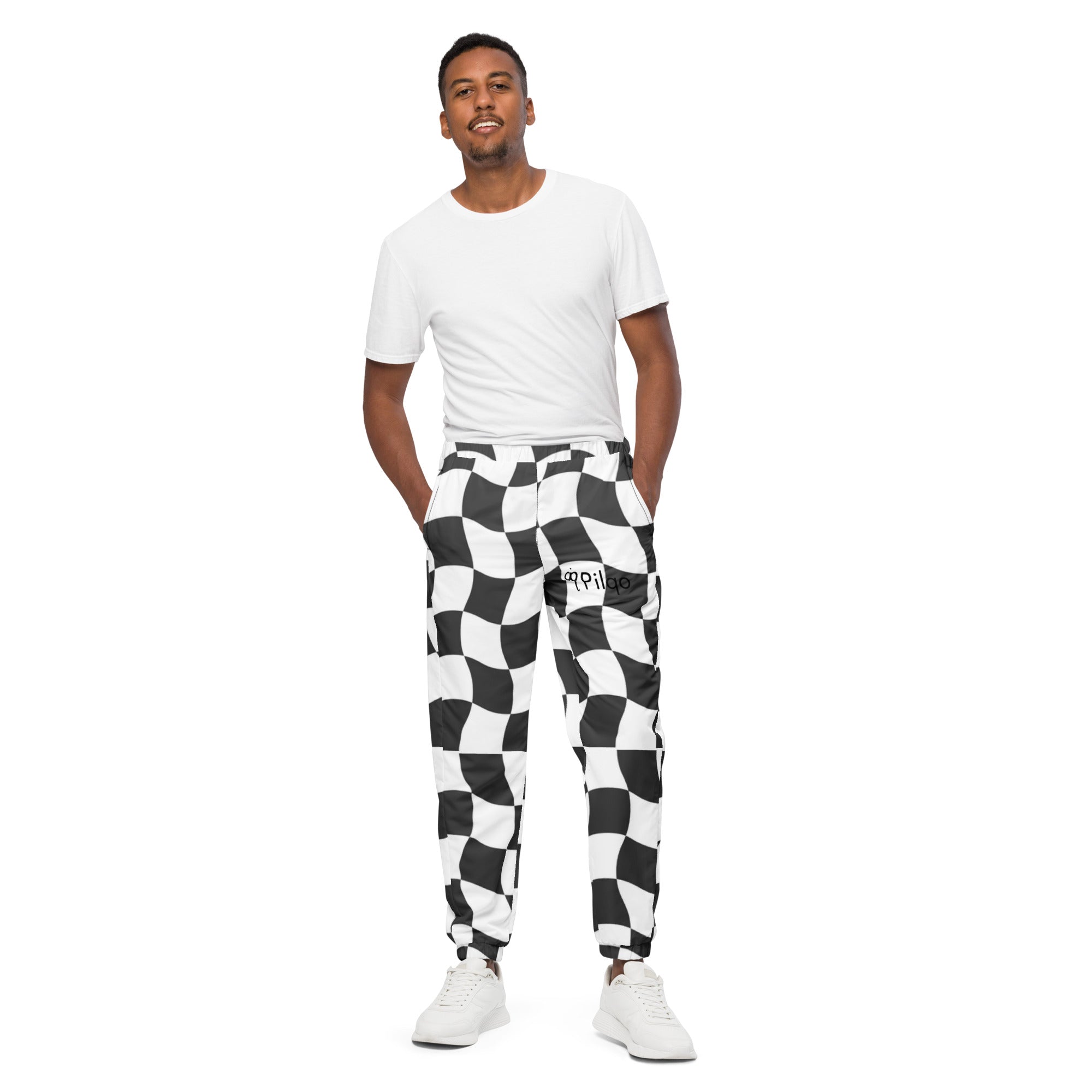 All-over print Track pants