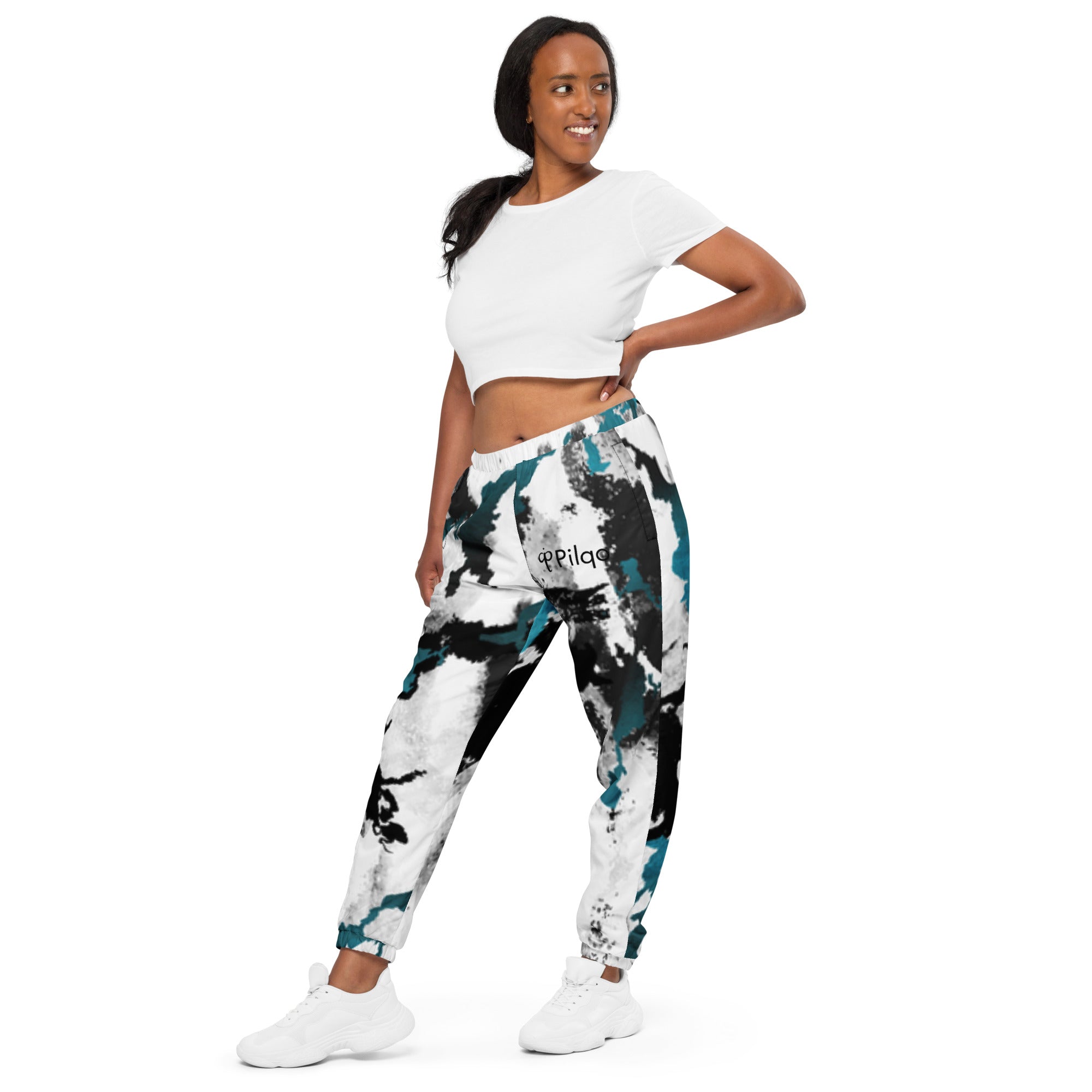 All-over print Track pants