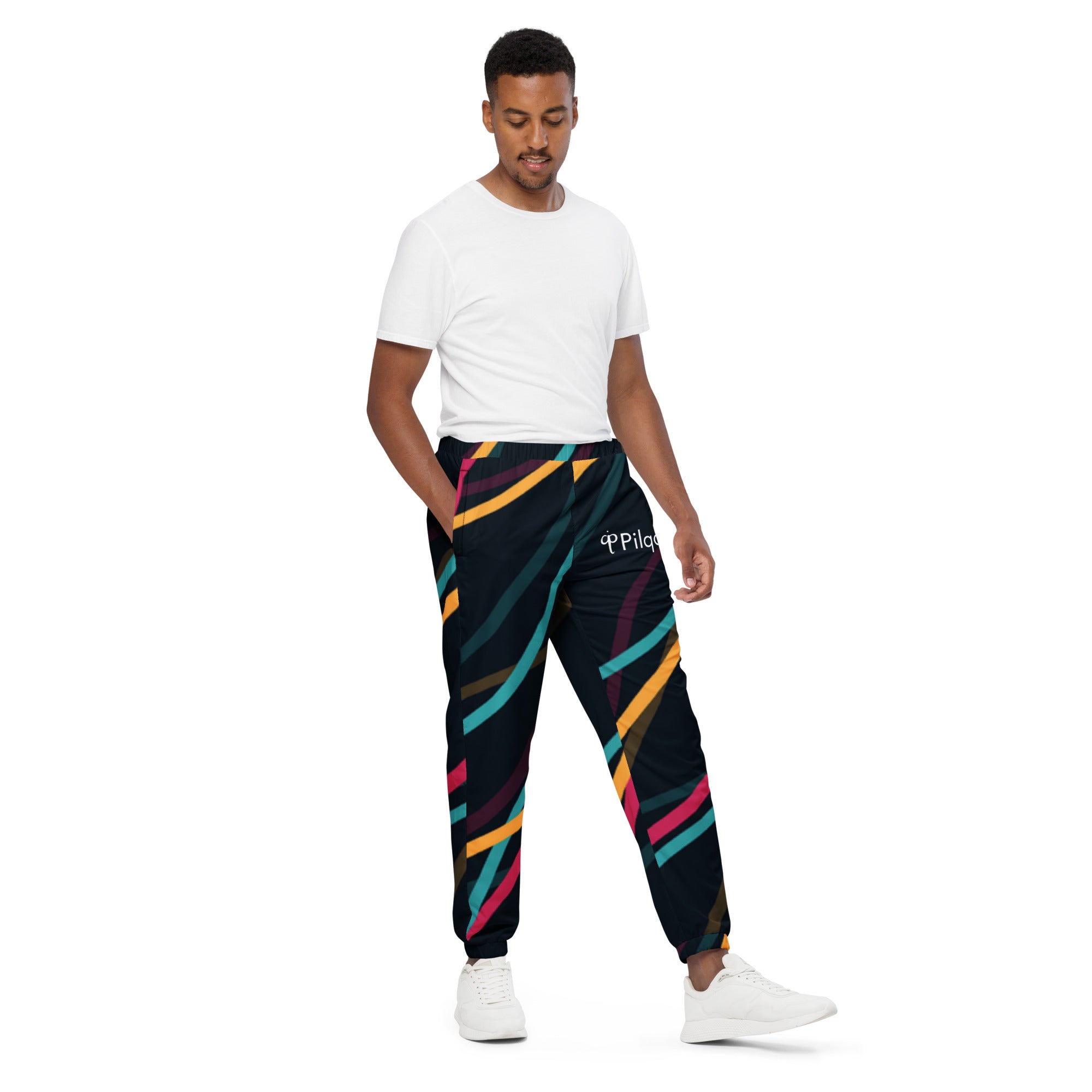 All-over print Track pants