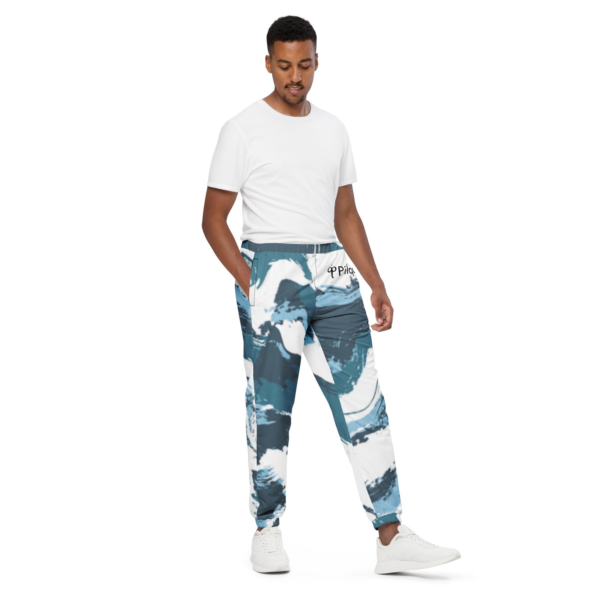 All-over print Track pants