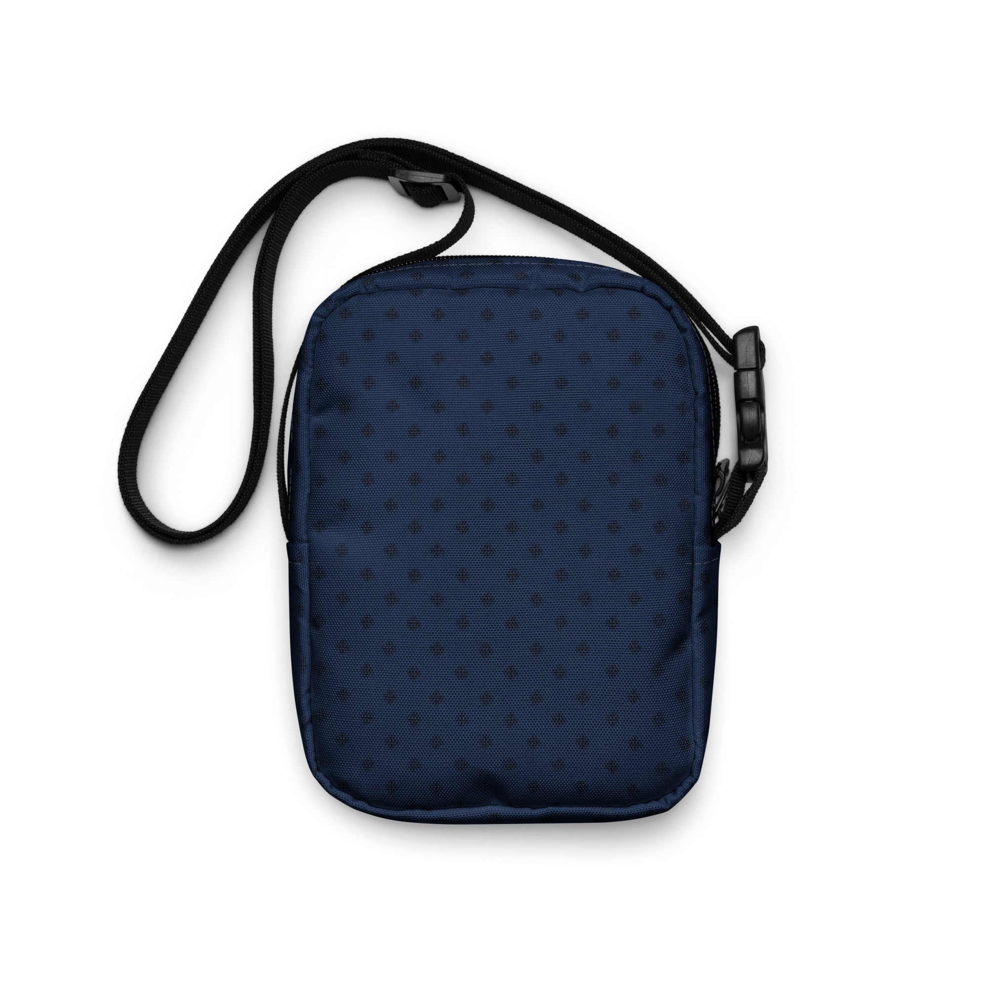 Crossbody bag with clover logo