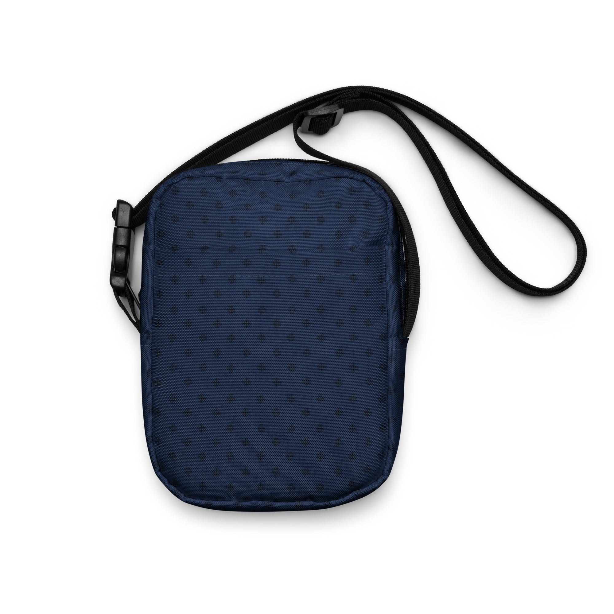 Crossbody bag with clover logo