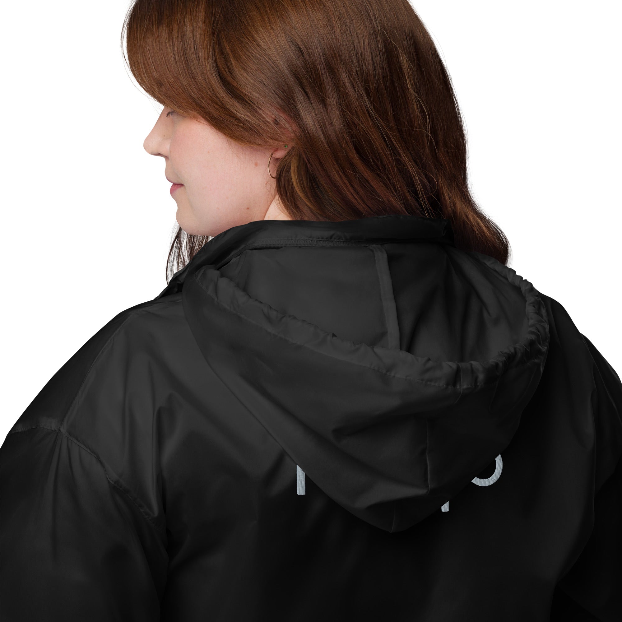 Unisex windbreaker with logo