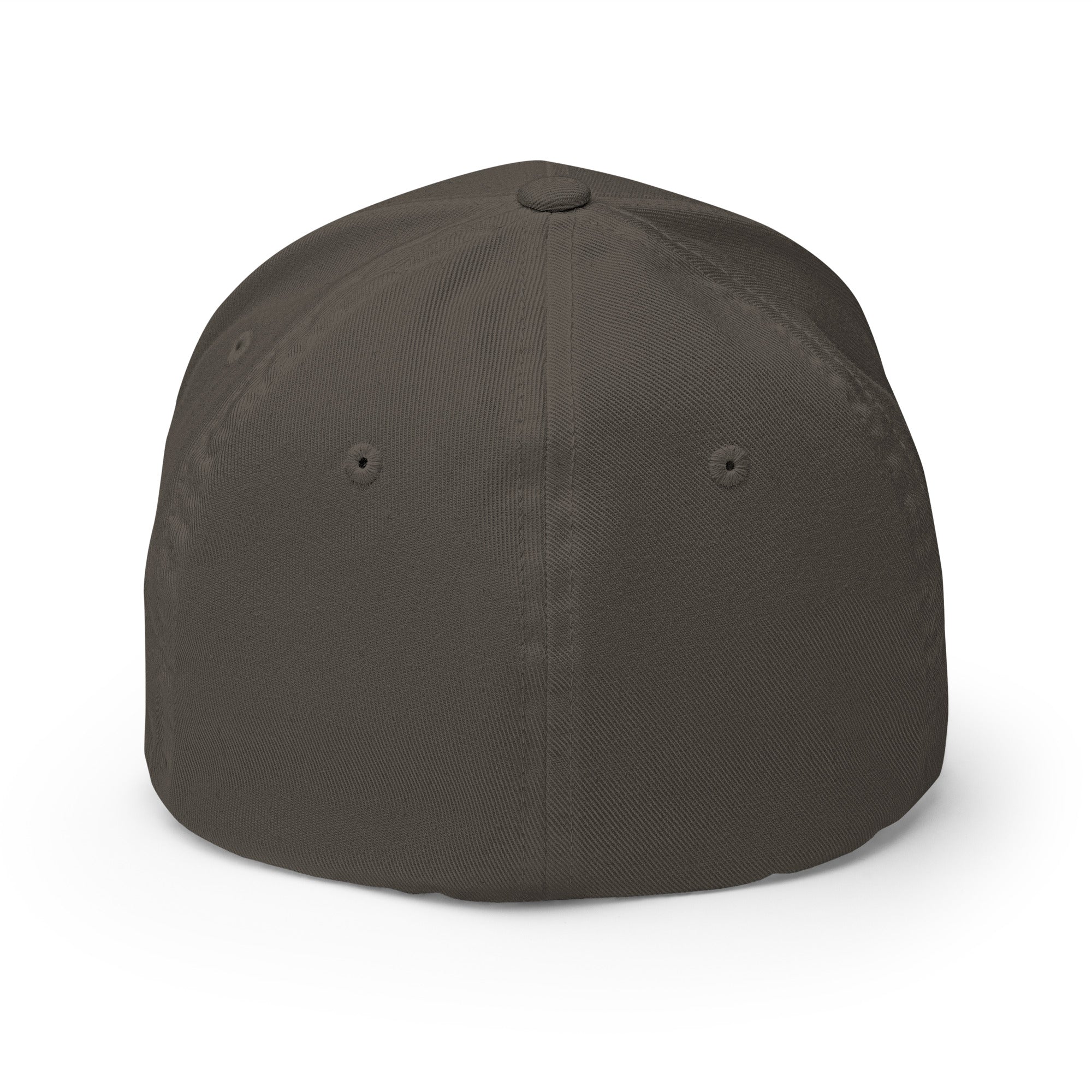 Cap with a round brim