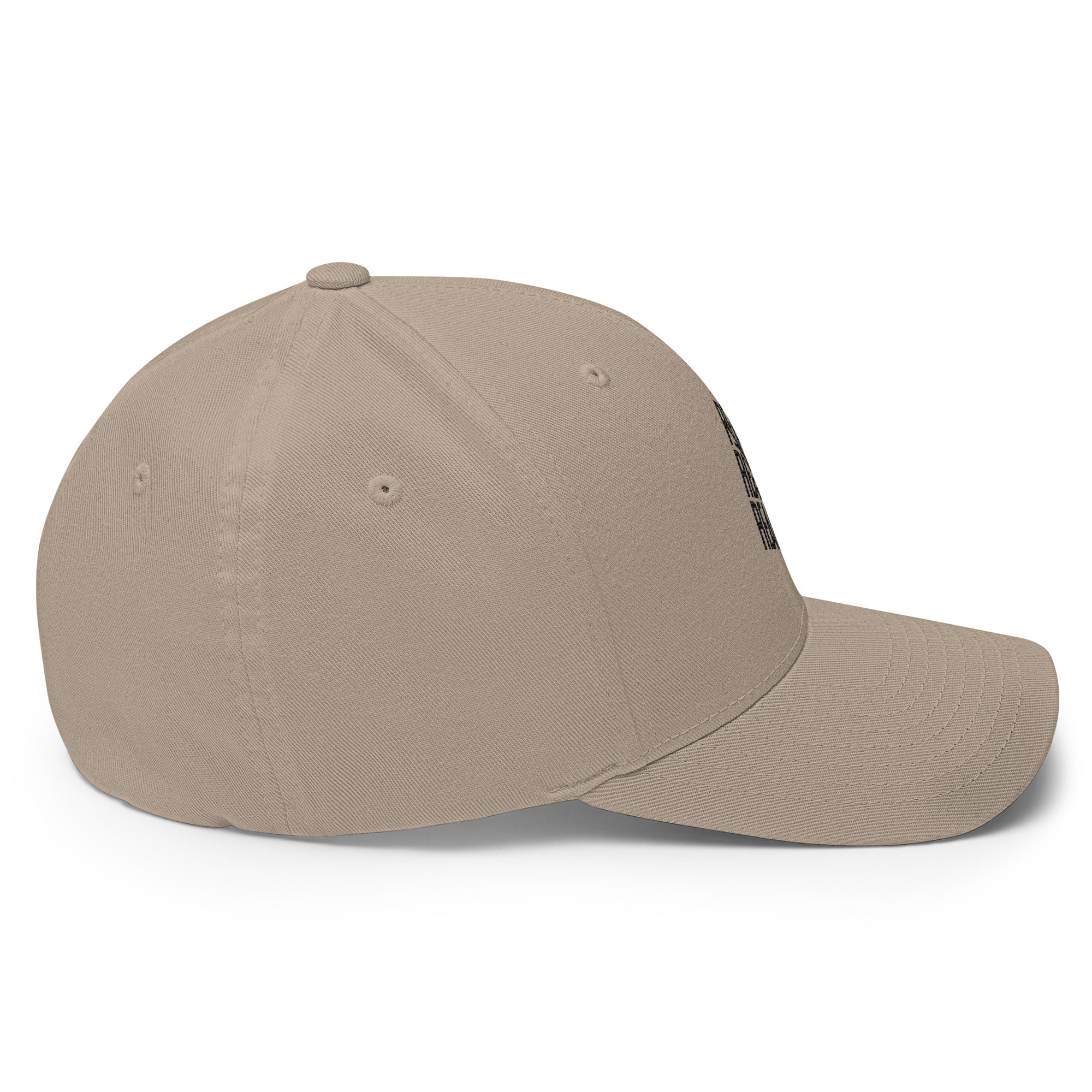 Cap with a round brim