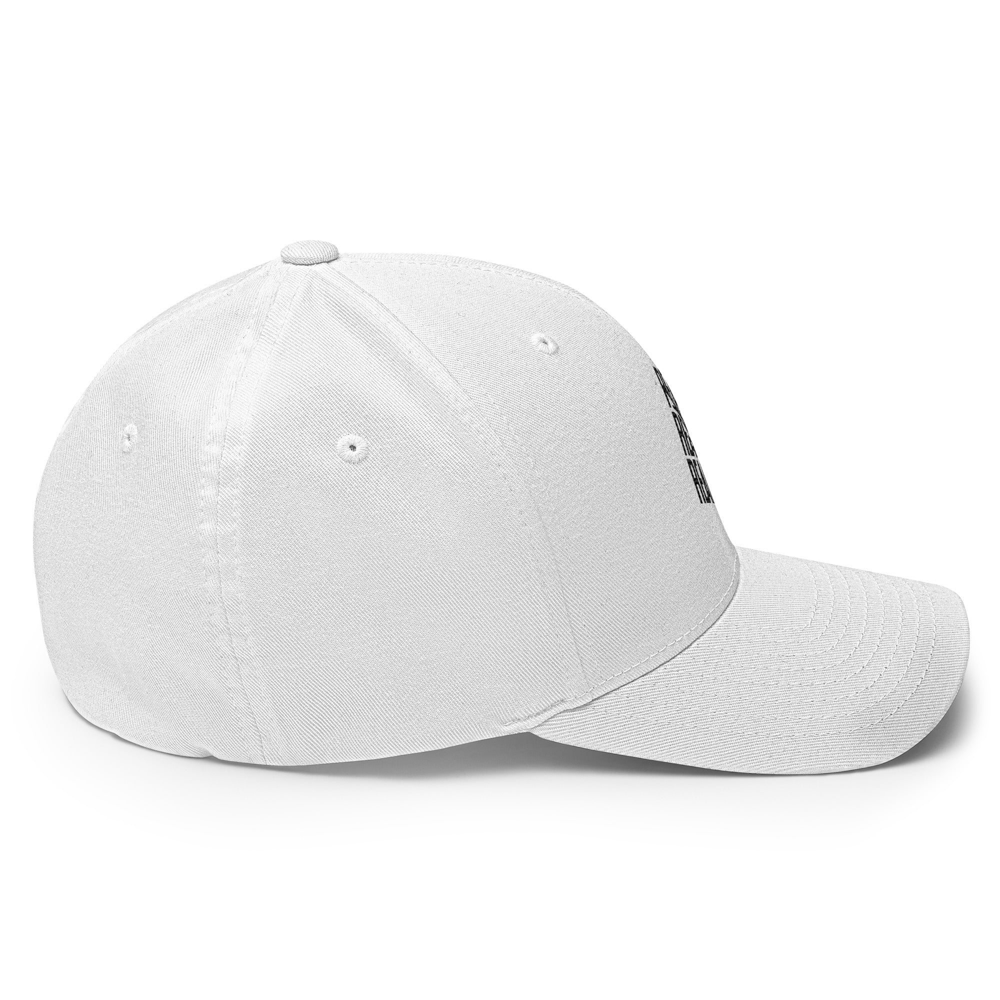 Cap with a round brim