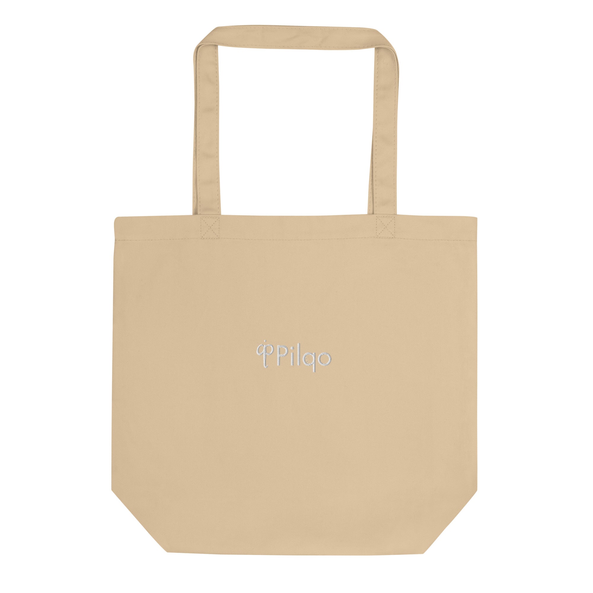 Eco tote bag with embroidered logo