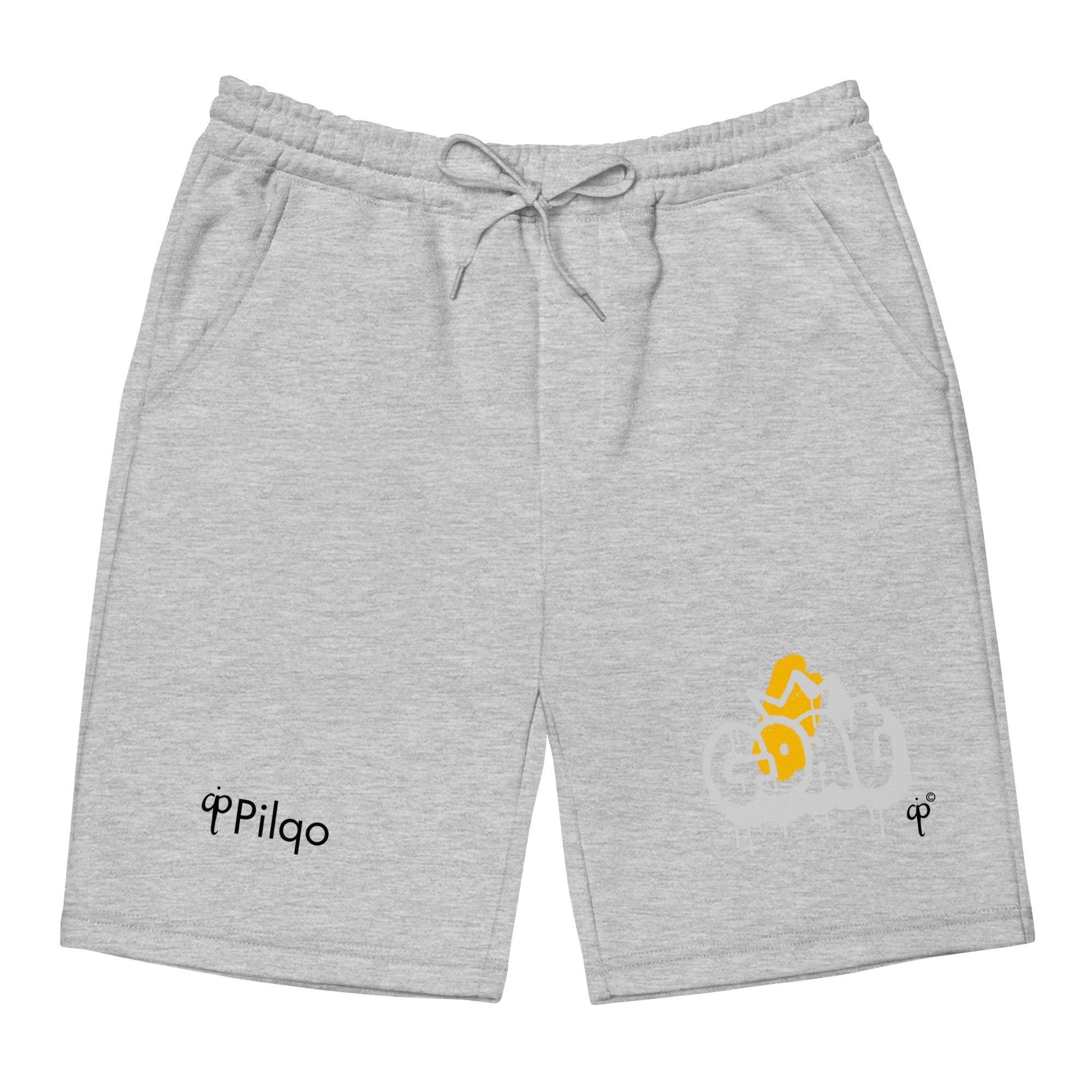 Shorts with the word goat in graffiti style