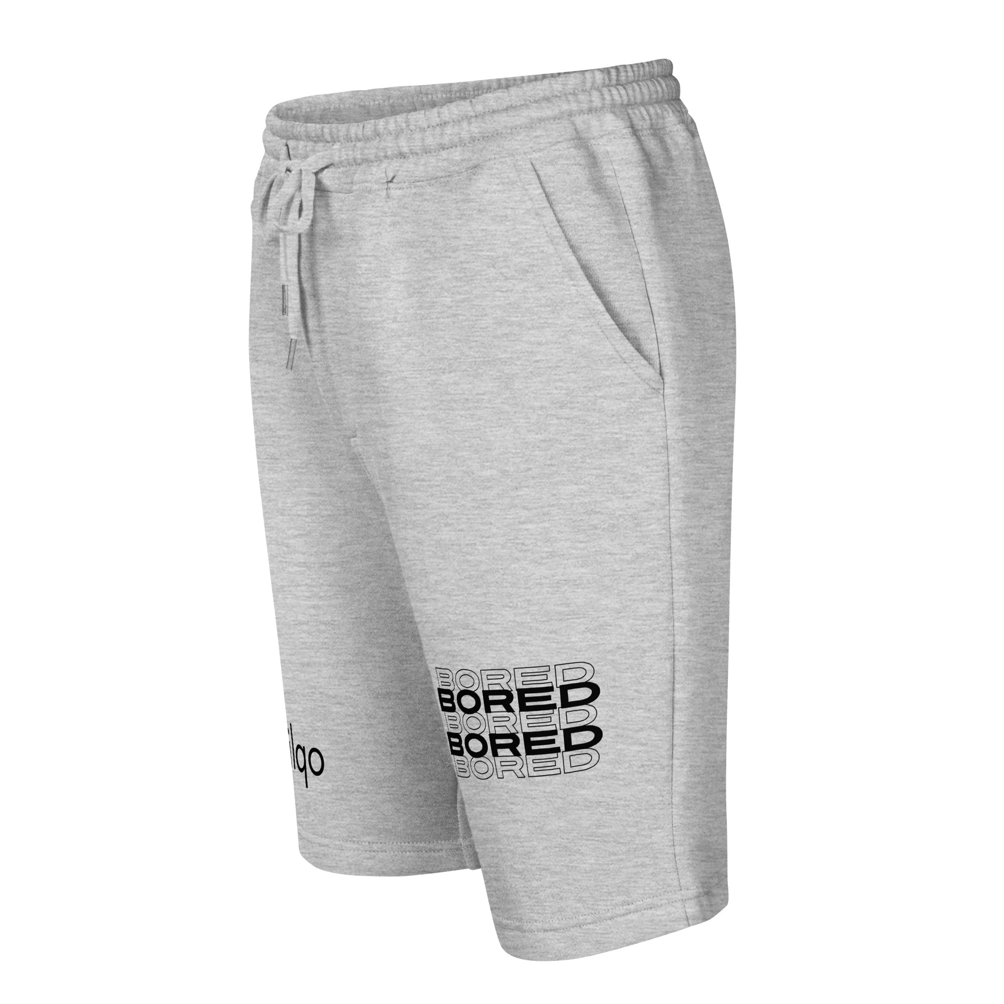 Shorts with the word bored