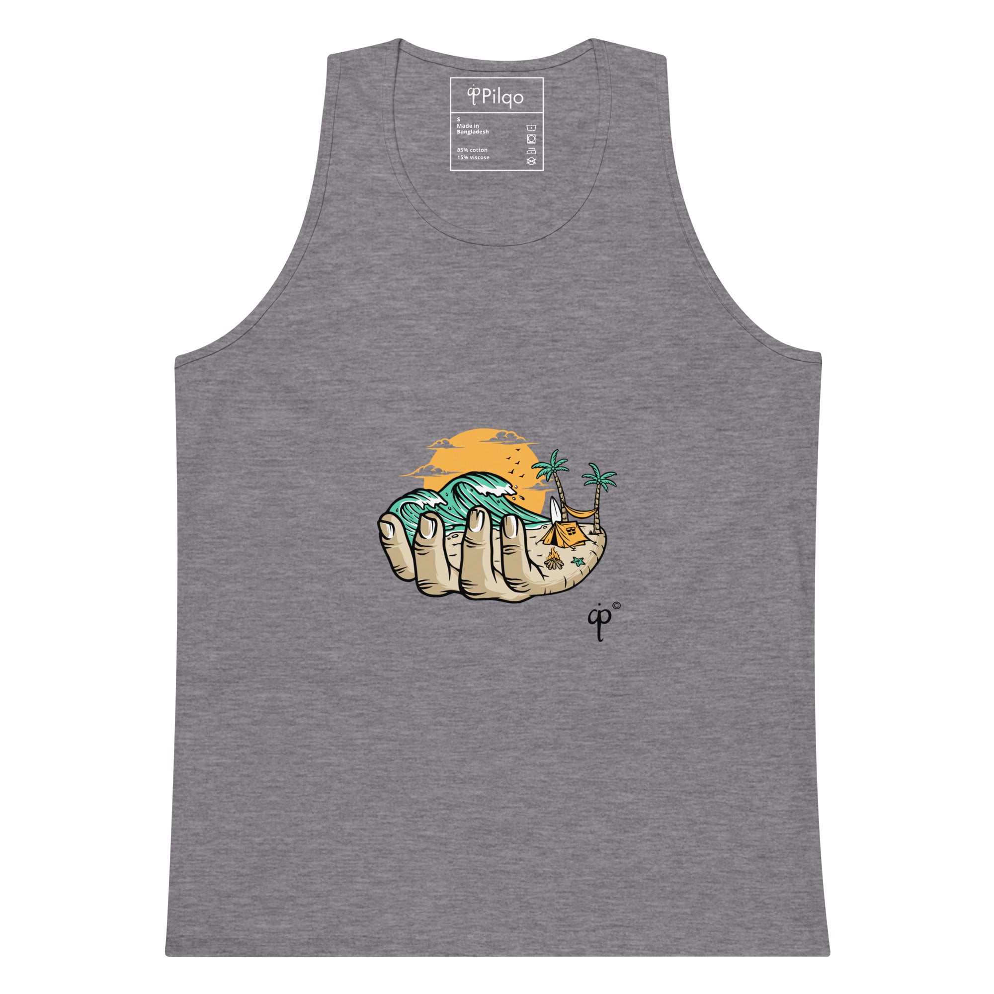 Premium Tanktop mit Handgrafiken