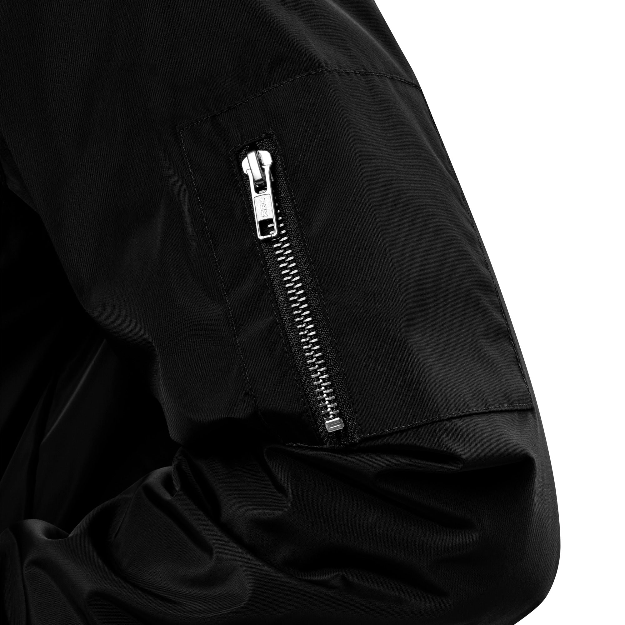 Premium recycled bomber jacket with logo