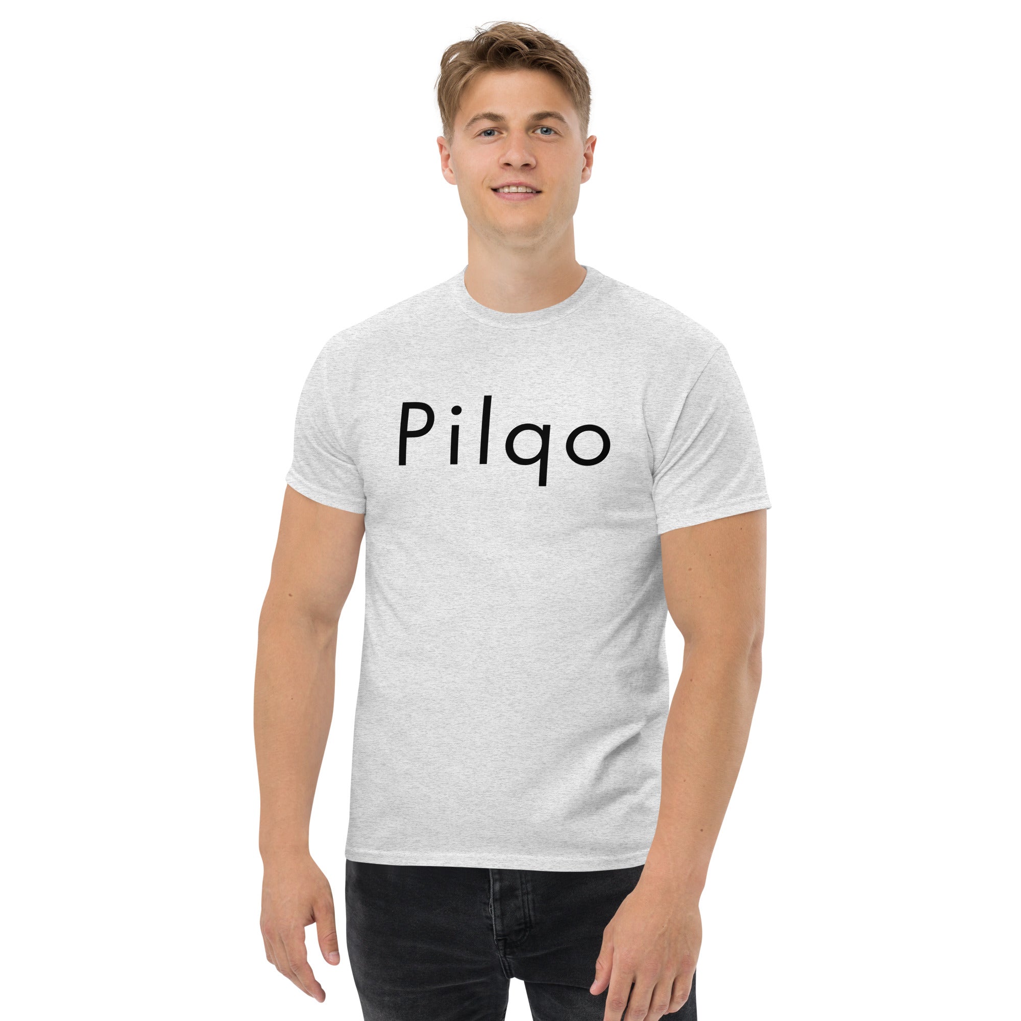 Classic tee with text Pilqo