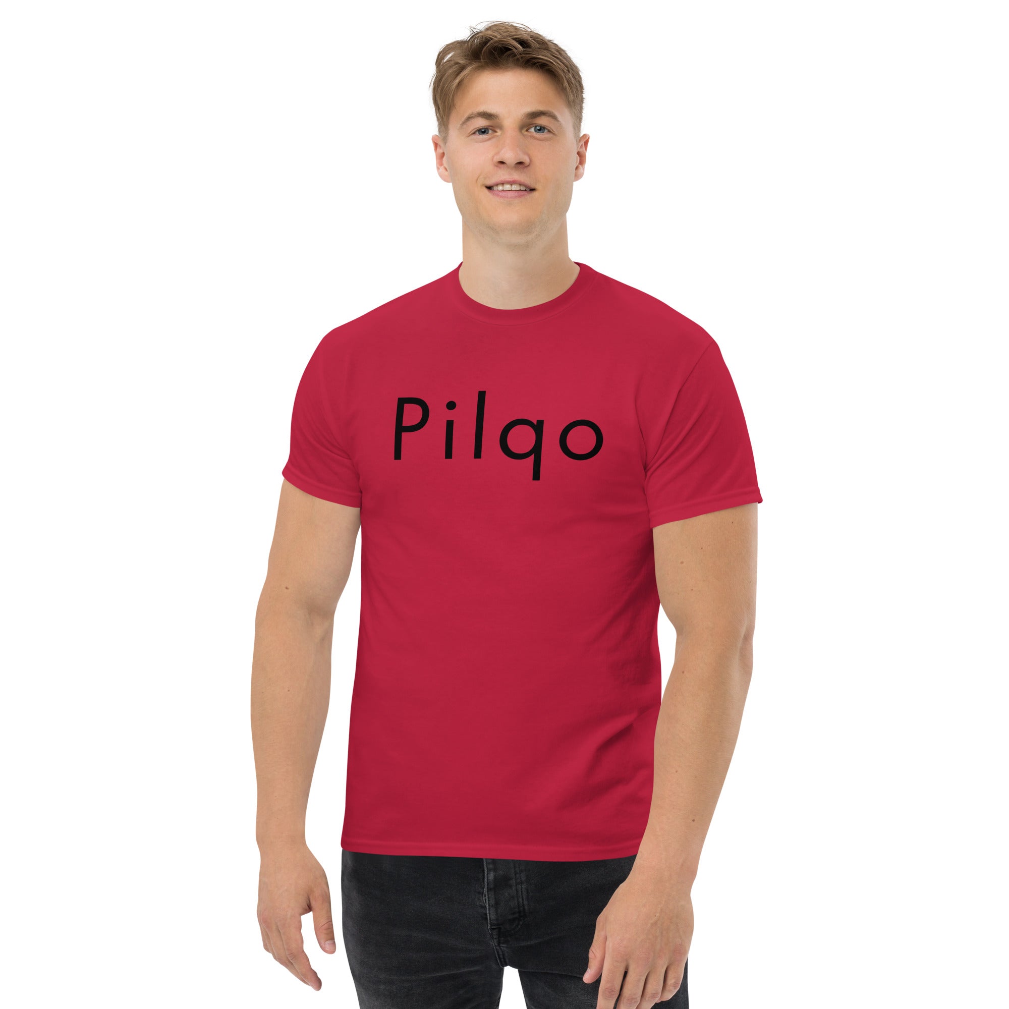 Classic tee with text Pilqo