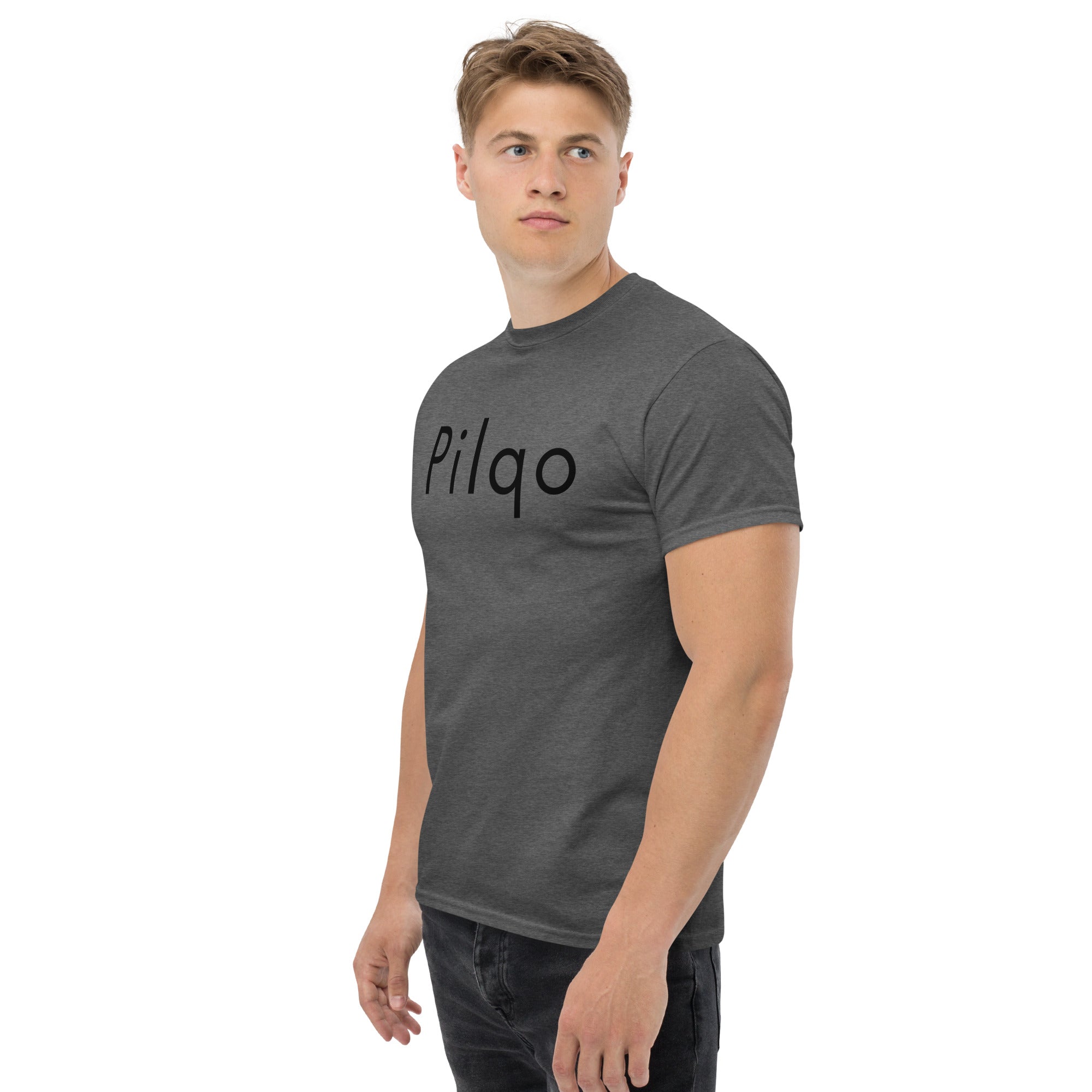 Classic tee with text Pilqo