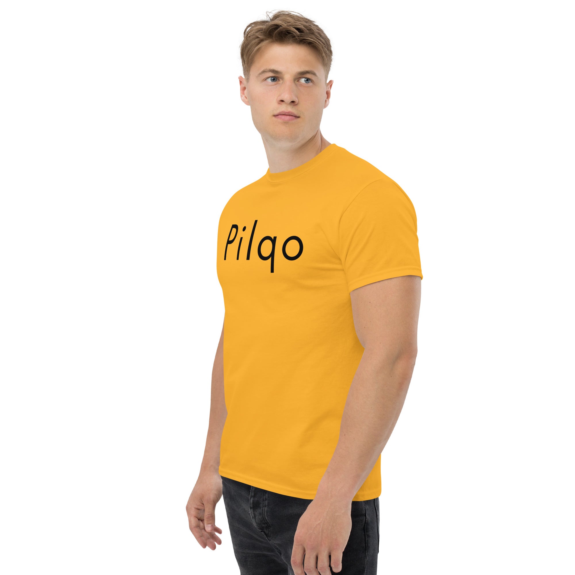 Classic tee with text Pilqo