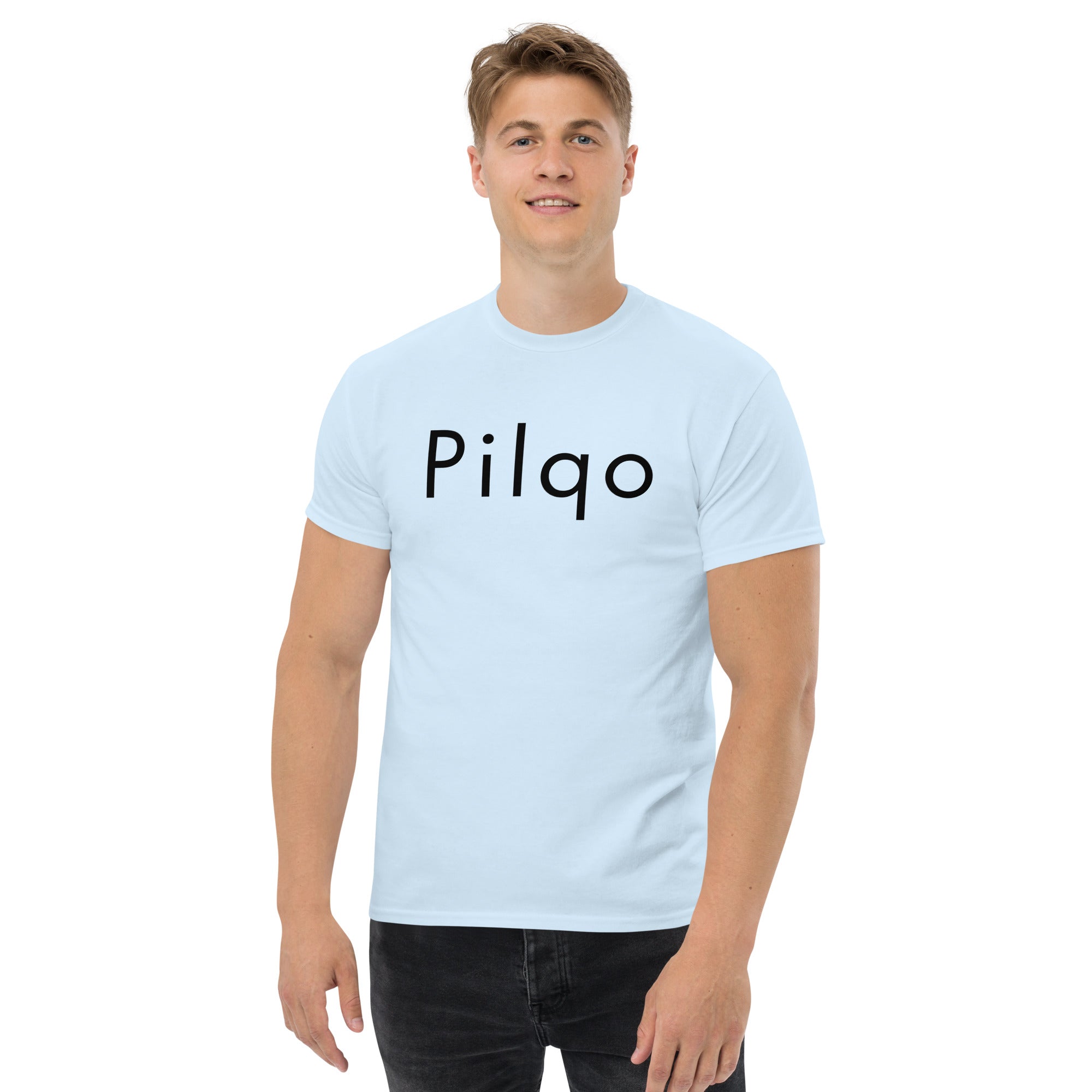 Classic tee with text Pilqo