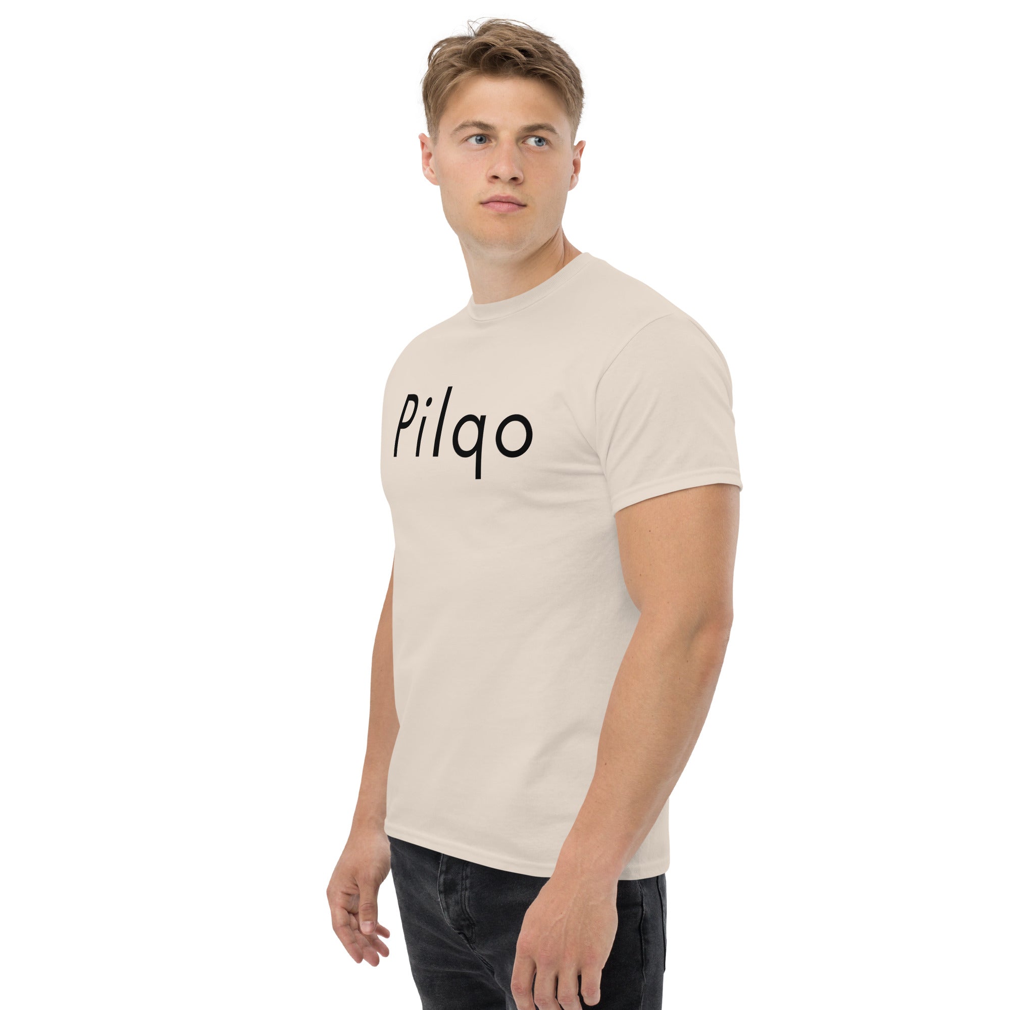 Classic tee with text Pilqo