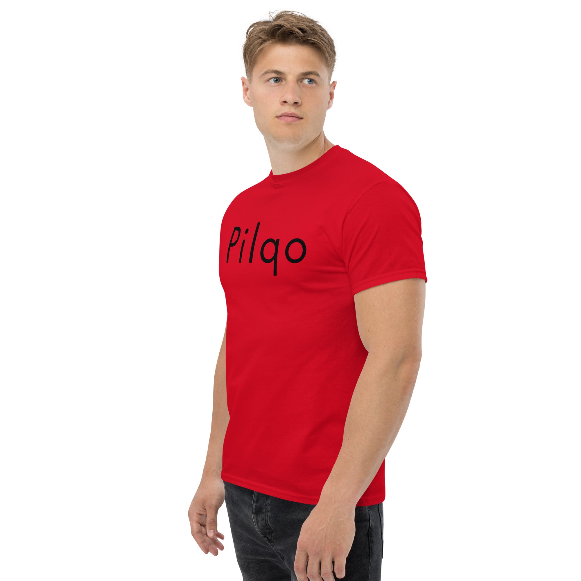 Classic tee with text Pilqo