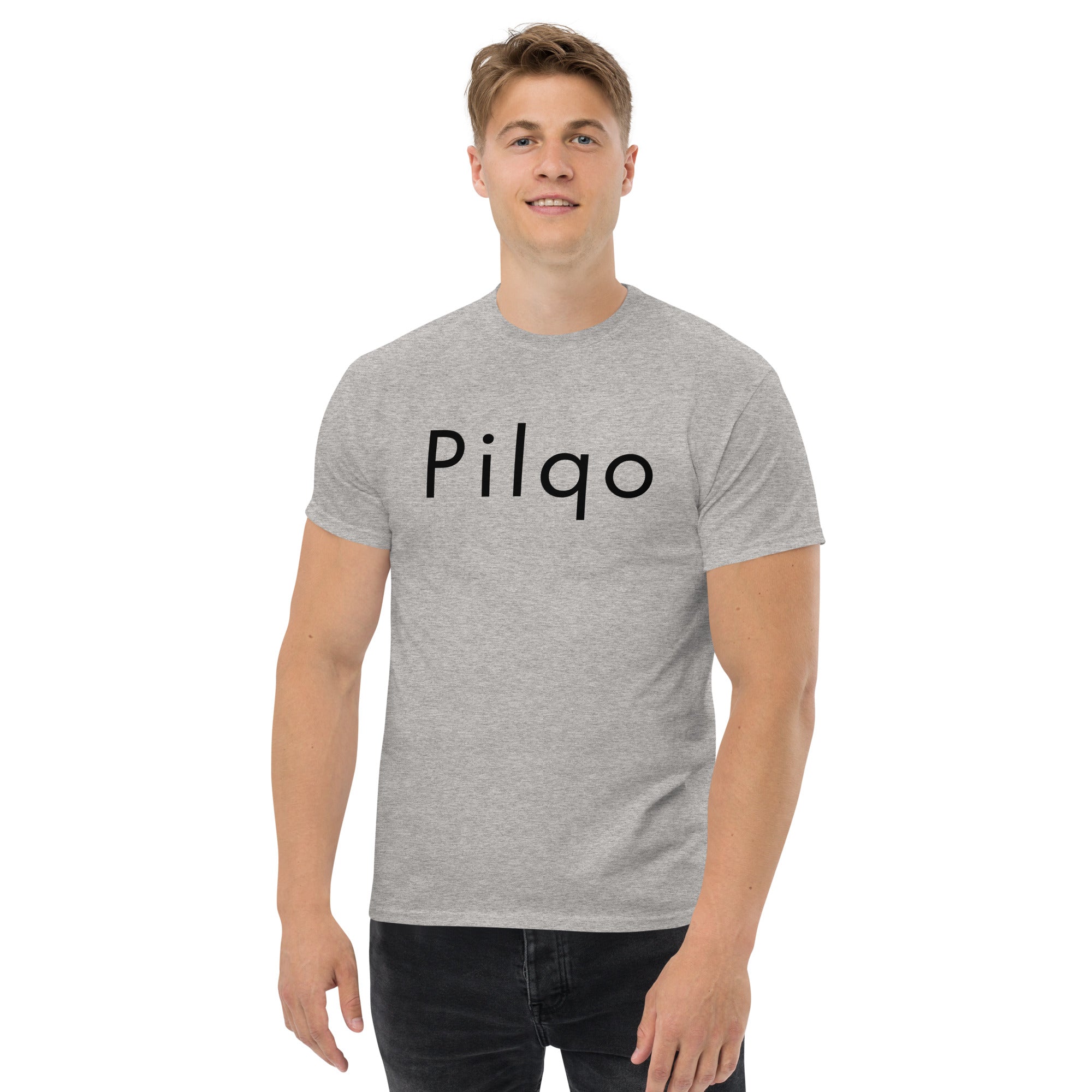 Classic tee with text Pilqo