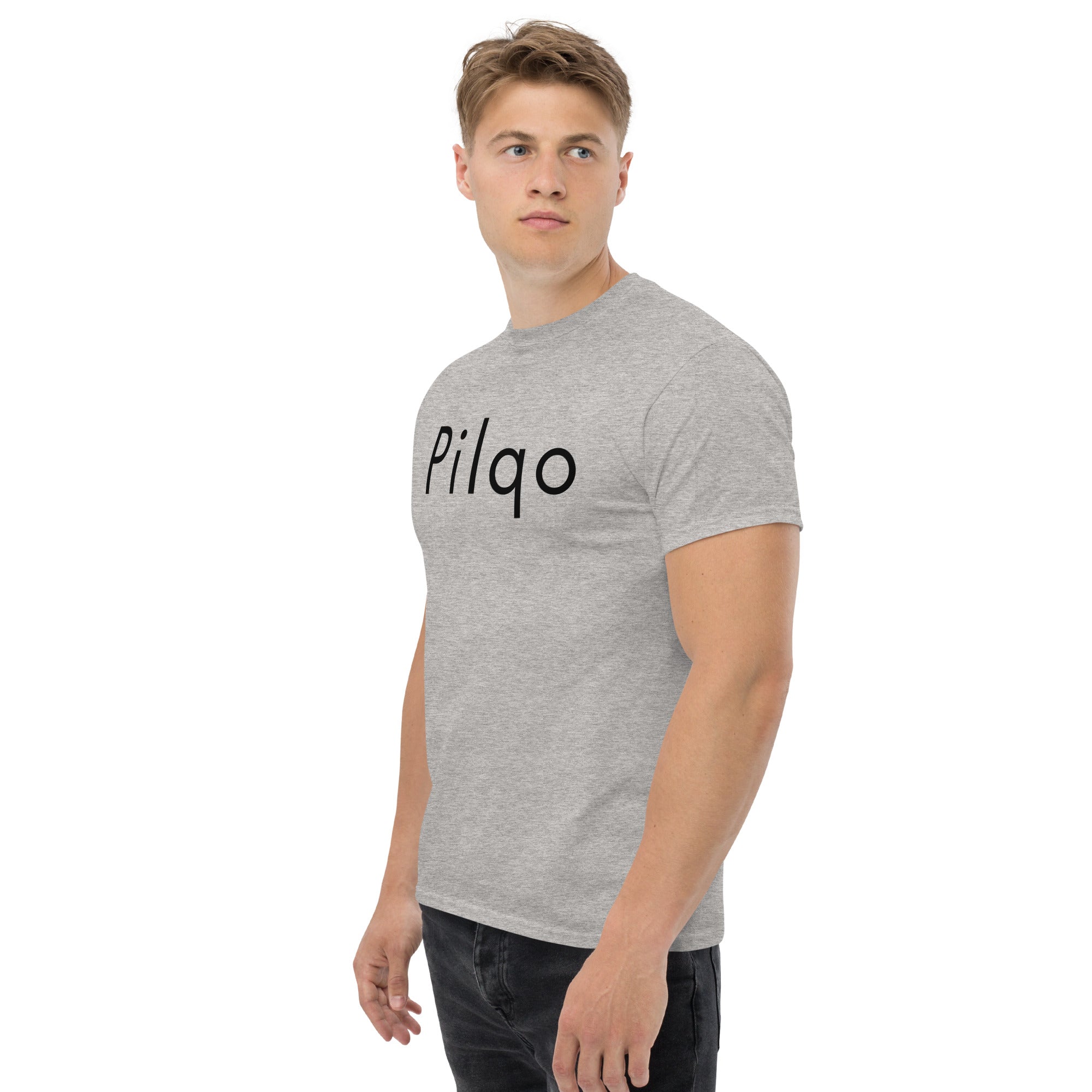 Classic tee with text Pilqo