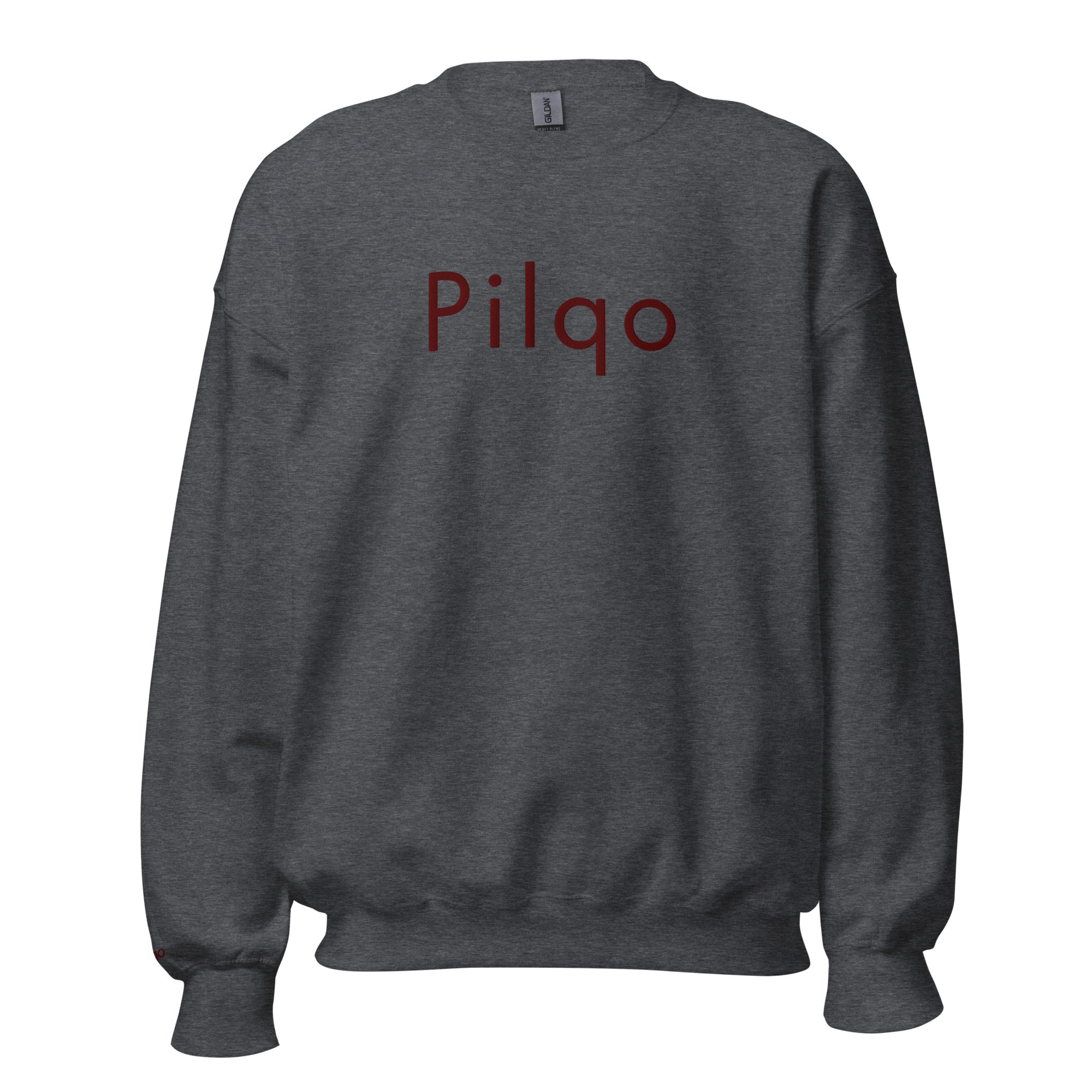 Sweatshirt with embroidery text and logo wrist